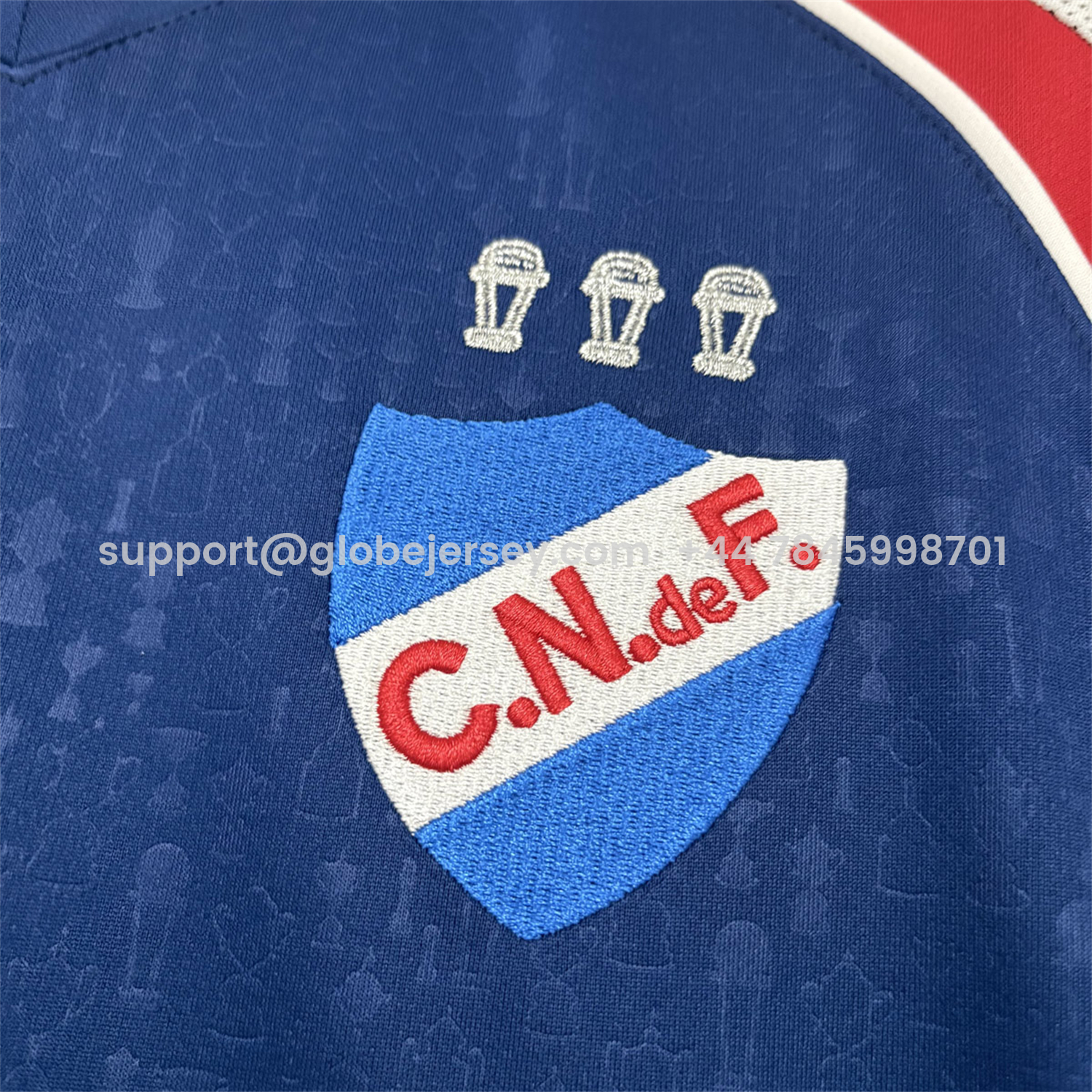 GlobeJersey-Uruguay Nacional Club Nacional de Football 26-27 Blue Goalkeeper Jersey - Fans Version