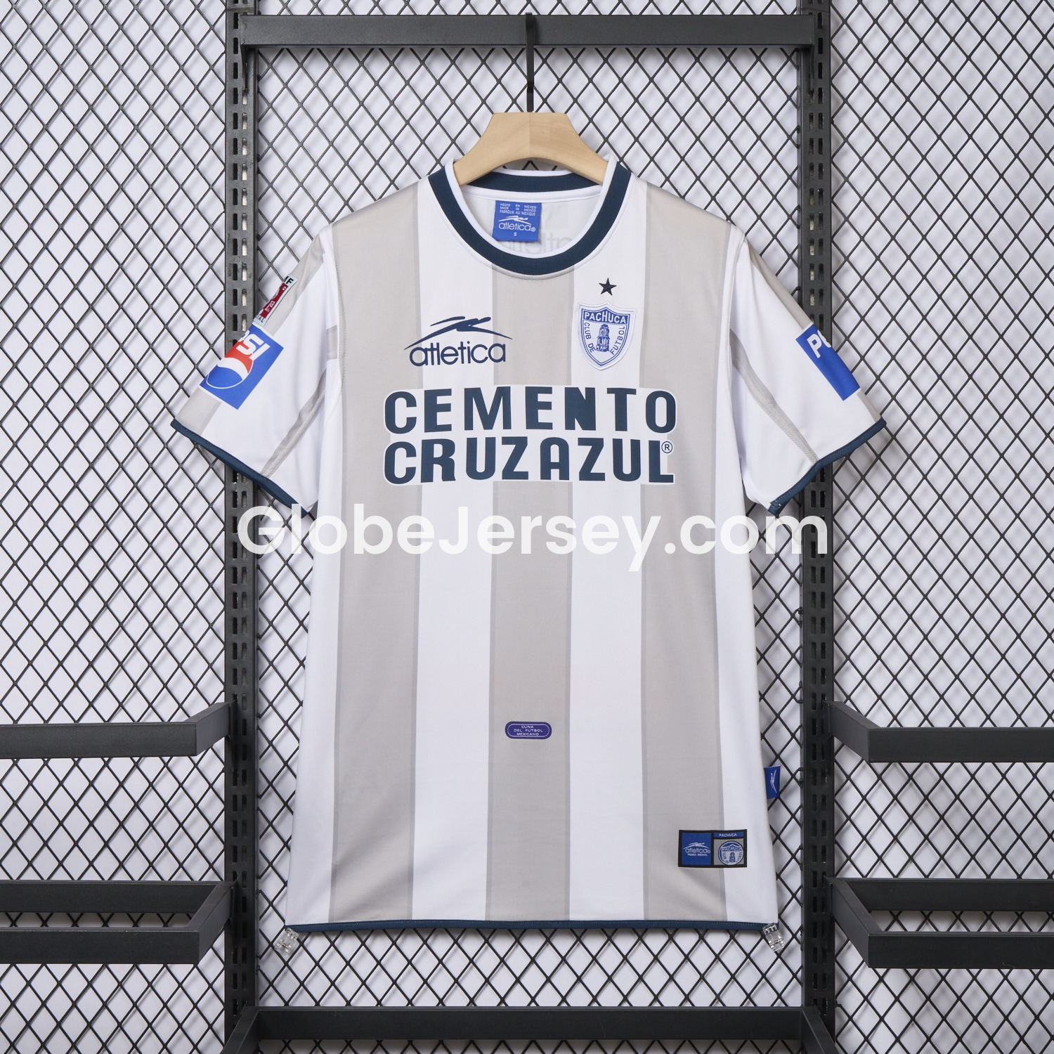 GlobeJersey-Retro Pachuca 2001-02 Away Jersey