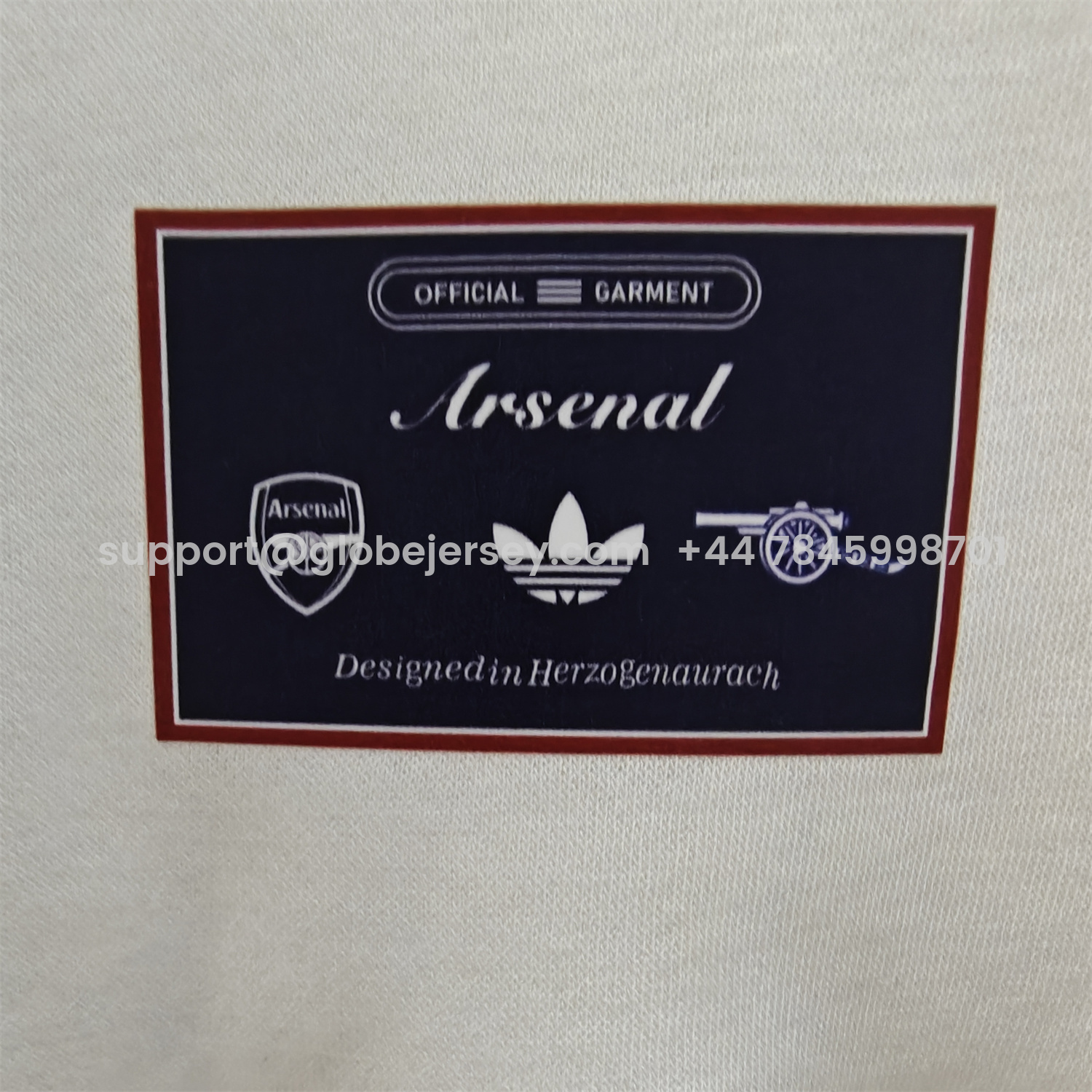 GlobeJersey-Arsenal 25-26 Originals Terrace Icon Unisex Pullover Hoodie