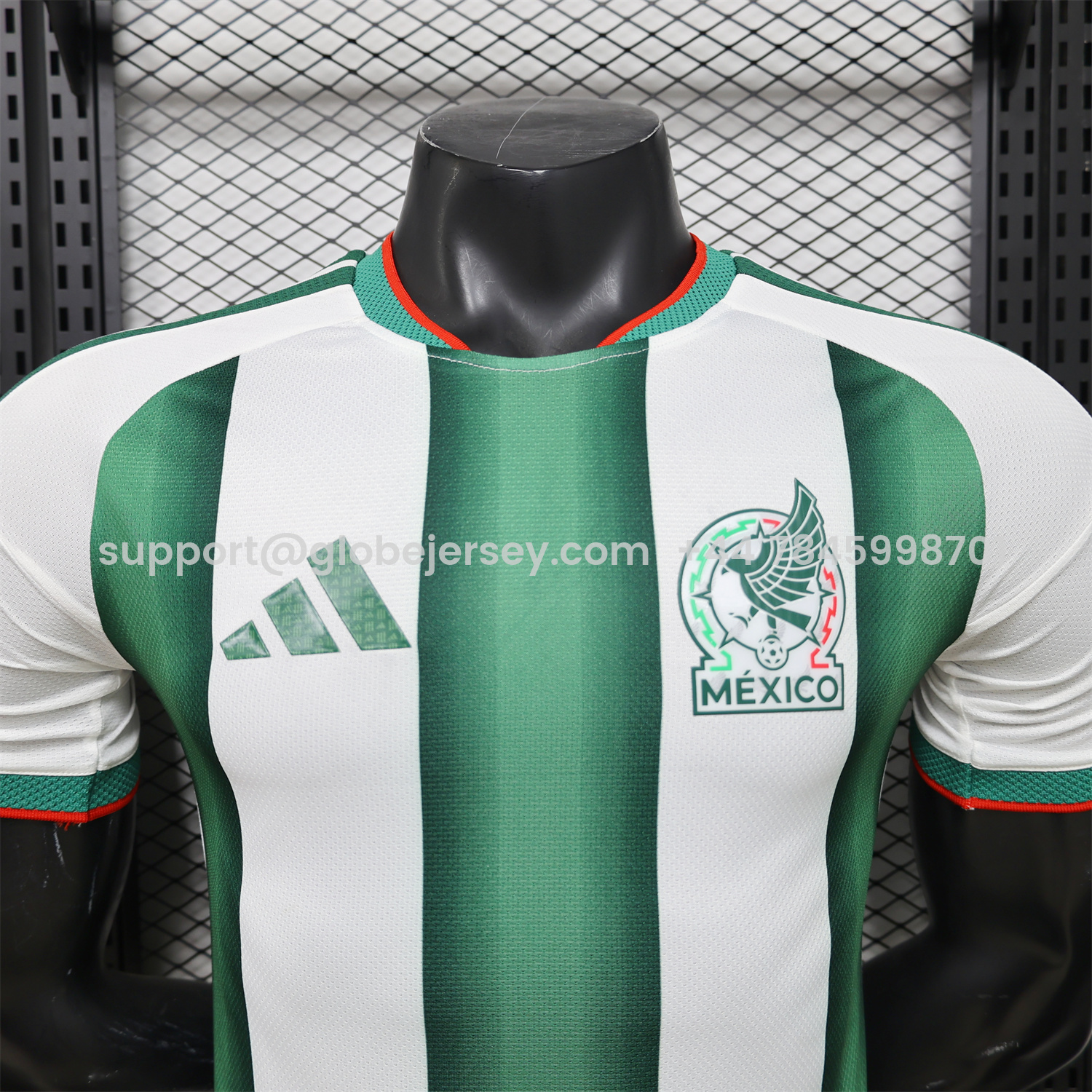 GlobeJersey-Mexico 2026 Green And White Special Jersey - Player Version