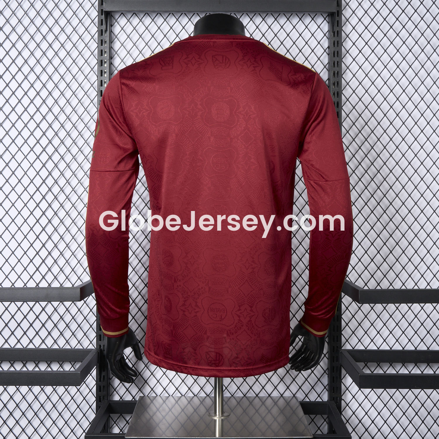 GlobeJersey-Bayern Munich 2025 125th Anniversary Long Sleeves Jersey - Player Version