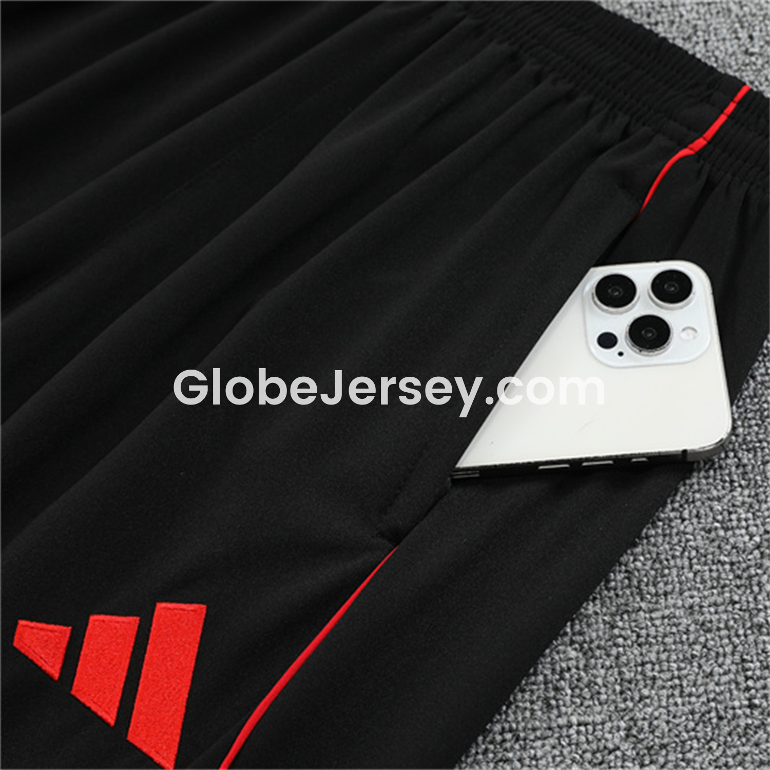 GlobeJersey-Bayern Munich 25-26 Kid Long Sleeves Training Set - Green Top & Black Pants