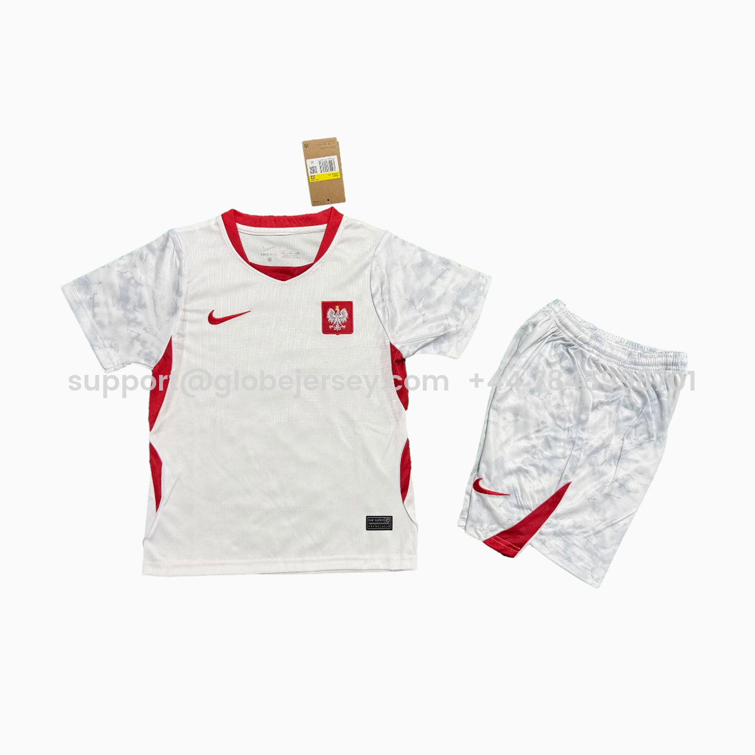 GlobeJersey-Poland 2026 Home Kids Kit