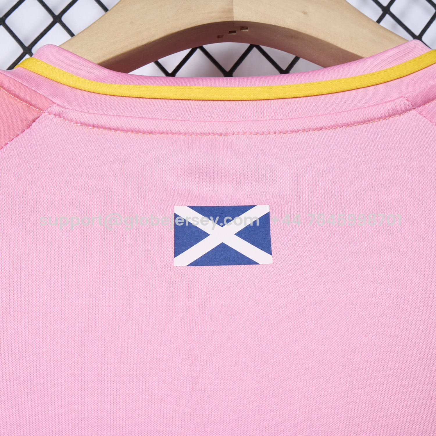 GlobeJersey-S-c-o.t l.a-n.d 2025 Women's Team Away Jersey - Men's Fans Version