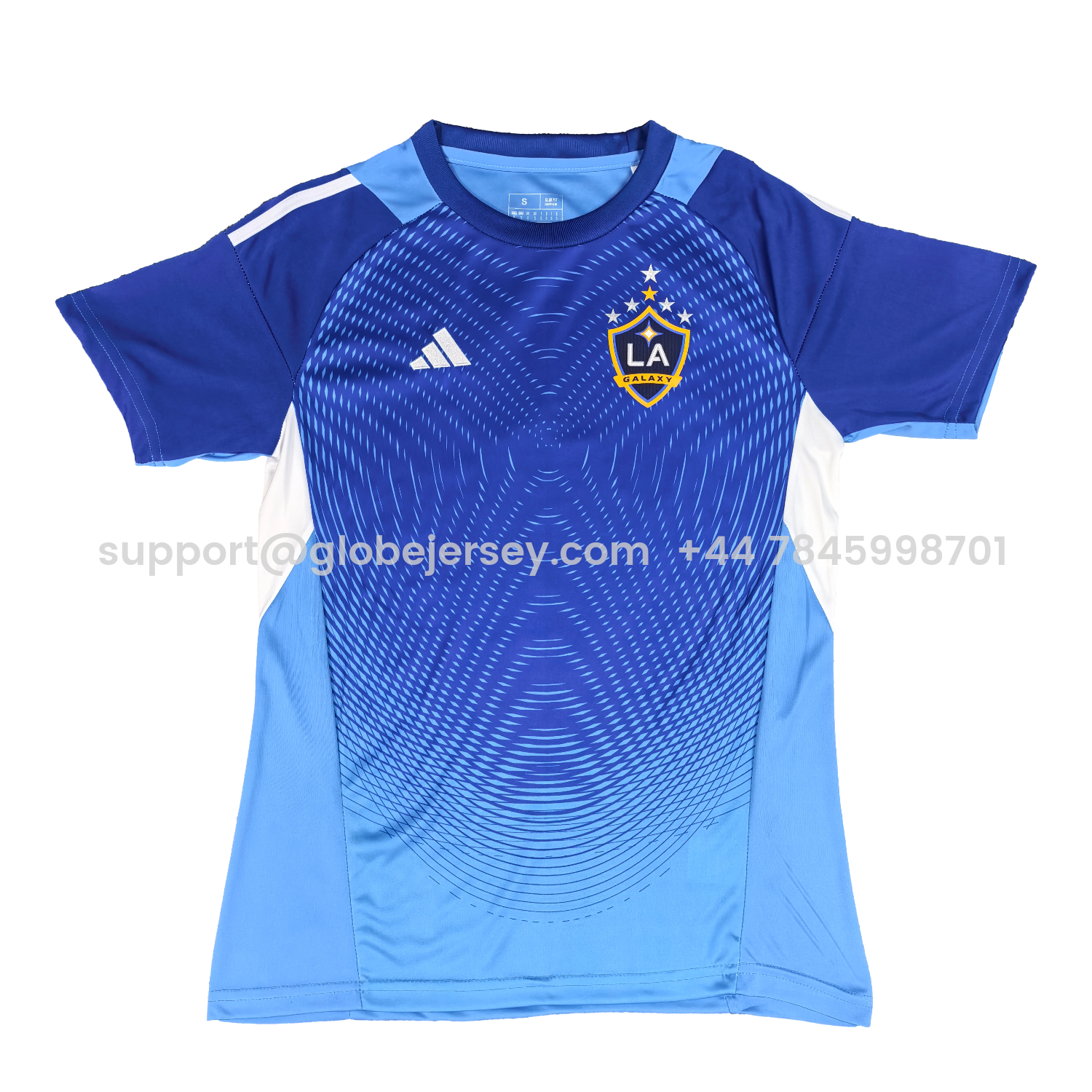 GlobeJersey-LA Galaxy 25-26 Blue Goalkeeper Jersey - Fans Version