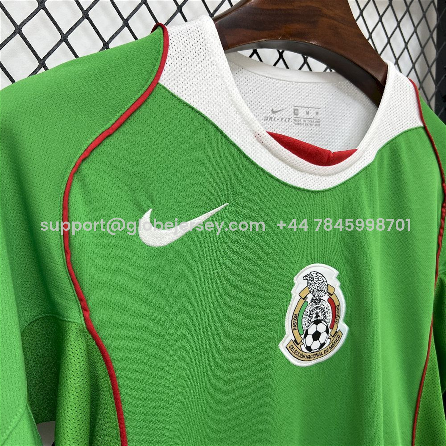 GlobeJersey-Retro Mexico 2004-05 Home Jersey