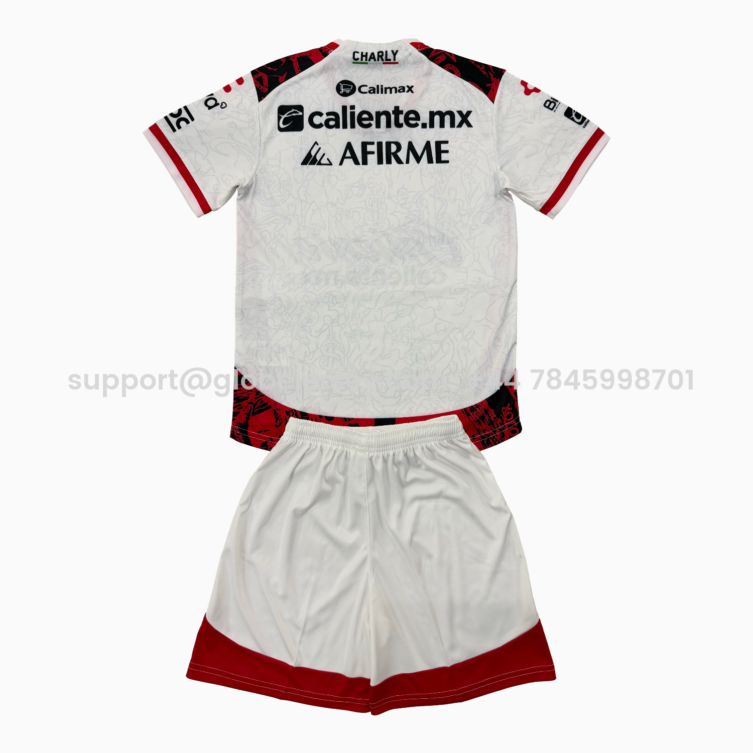 GlobeJersey-Club Tijuana 25-26 Away Men's Adult Jersey Set - Fans Version