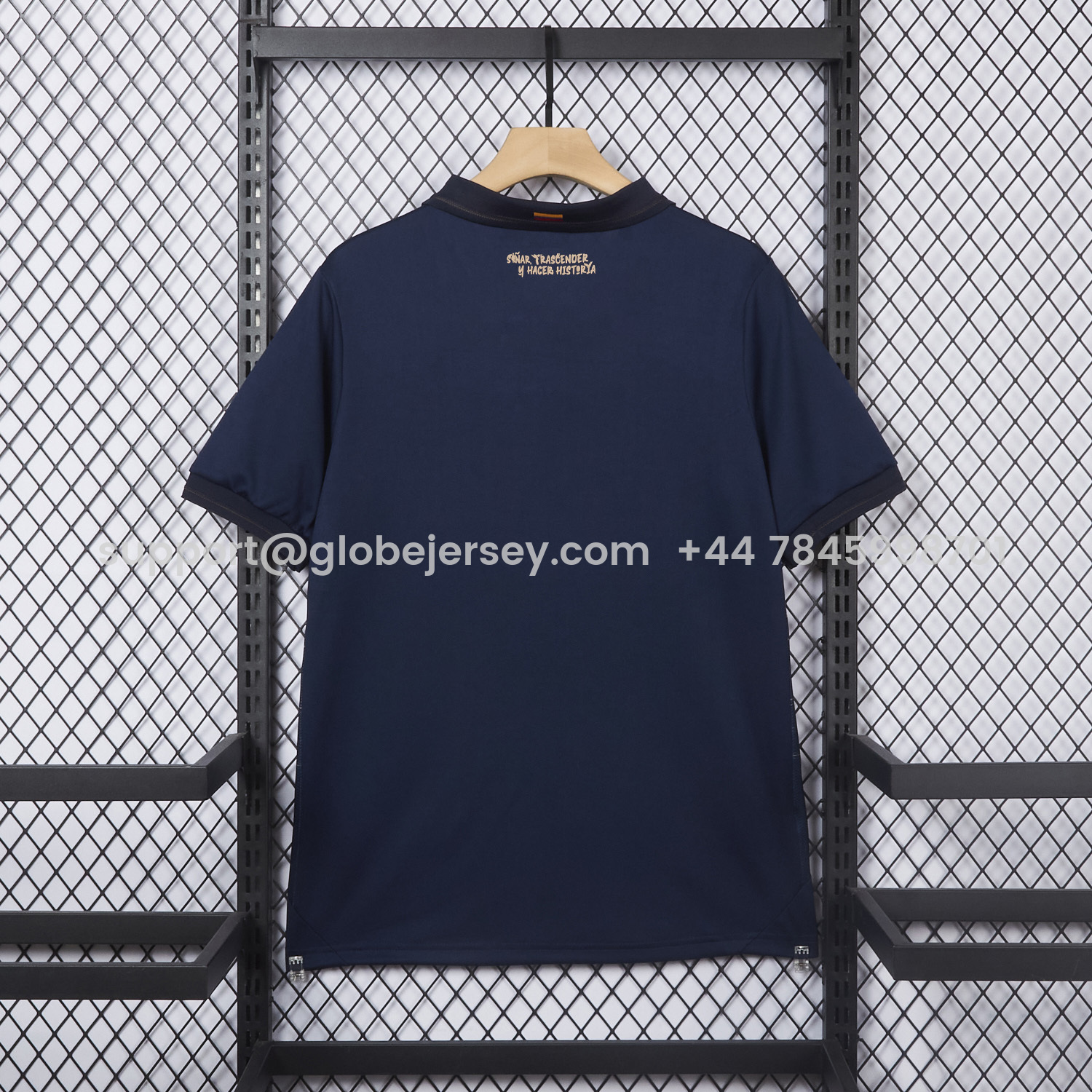 GlobeJersey-Ecuador 2026 Away Deep Blue Jersey - Fans Version