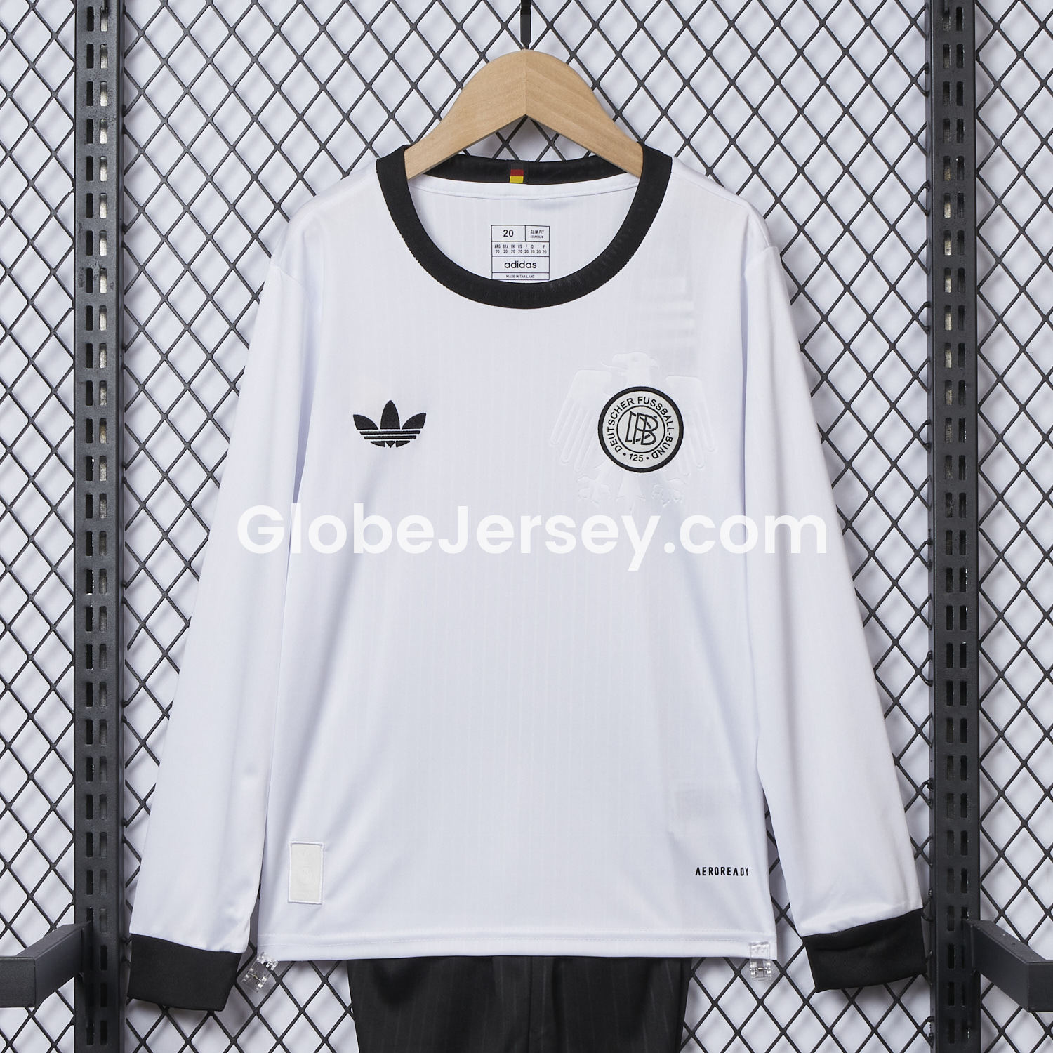 GlobeJersey-Germany 2025 125-Year Anniversary Long Sleeve Kids Kit