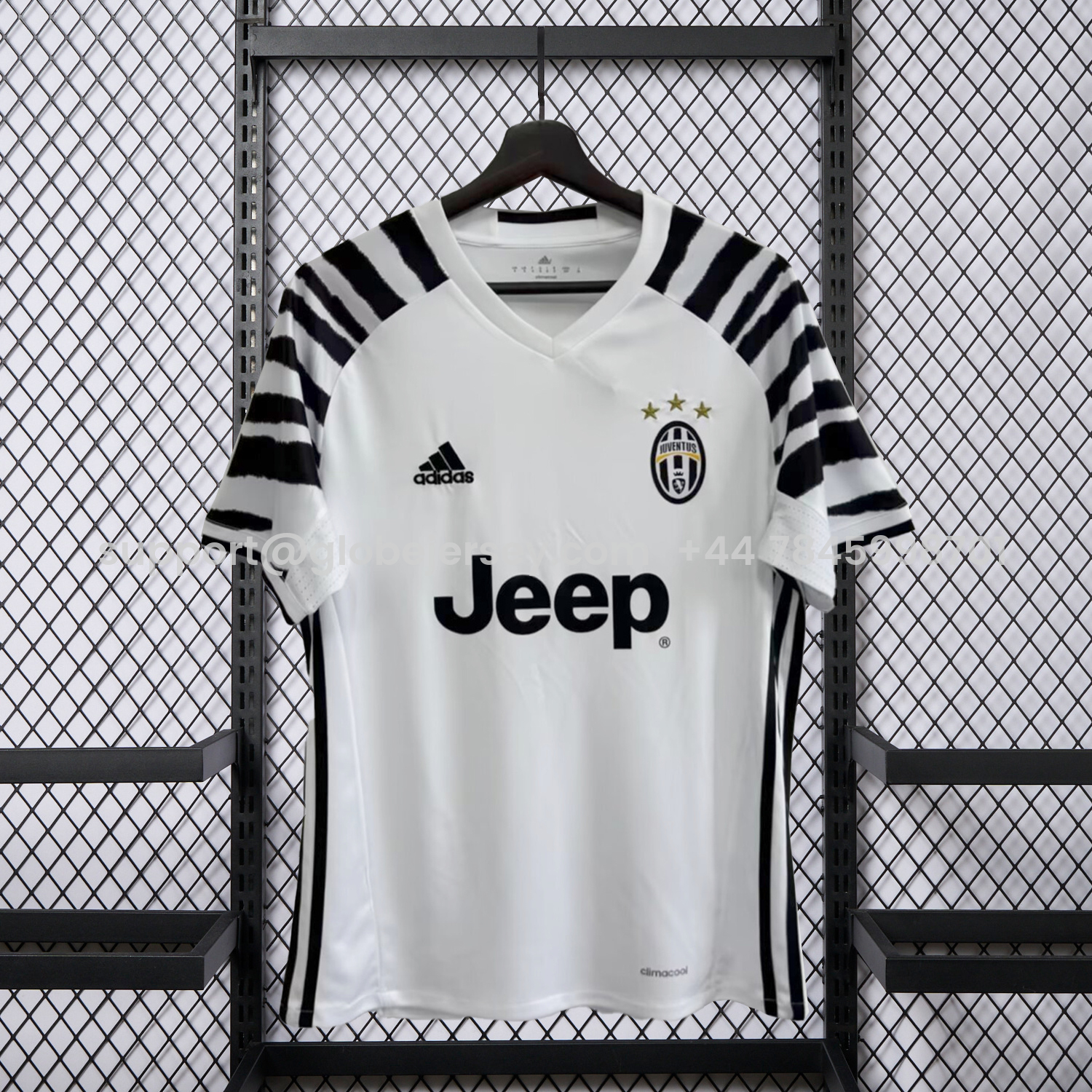 GlobeJersey-Retro Juventus 2016-17 Home Jersey