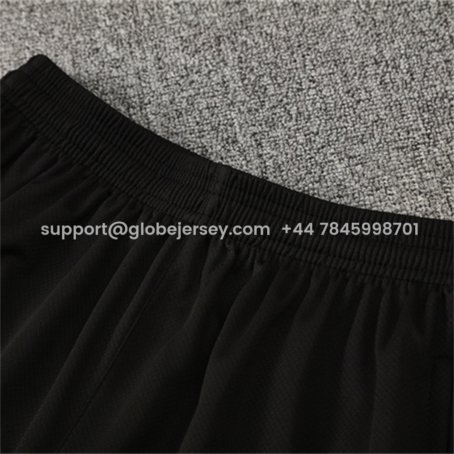 GlobeJersey-Brazil 25-26 Kids Short-Sleeve Training Set - Yellow Top & Black Shorts