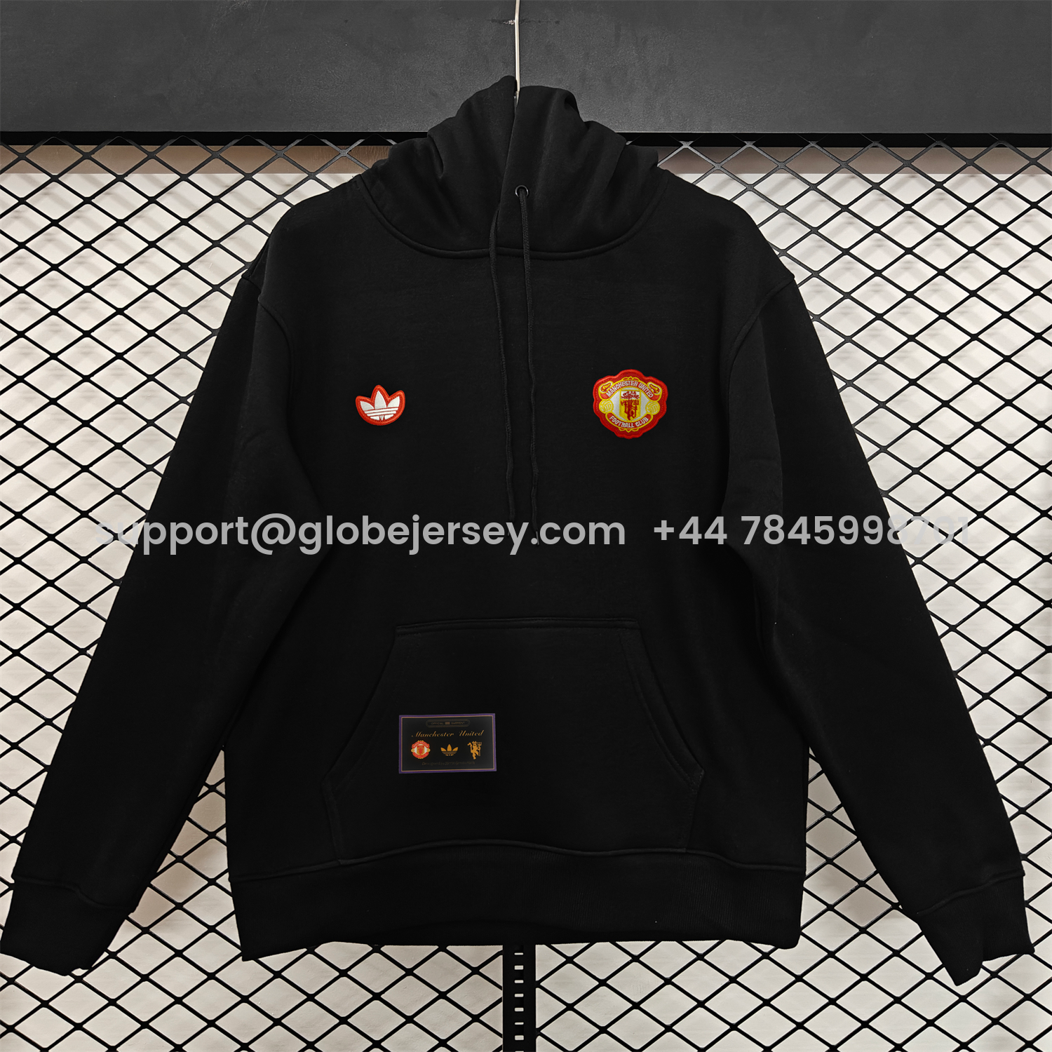 GlobeJersey-Manchester United 25-26 Originals Terrace Icon Unisex Pullover Hoodie