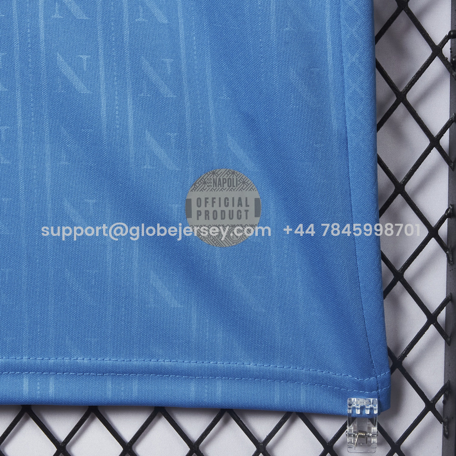 GlobeJersey-Napoli 25-26 European Home Blue Jersey - Fans Version