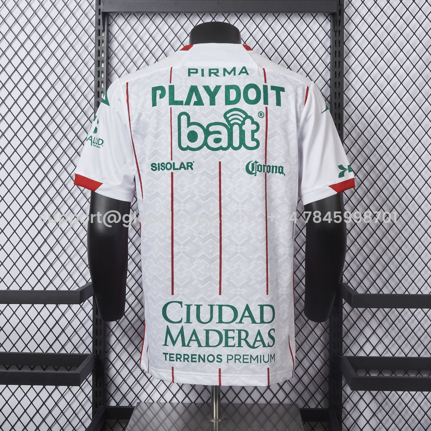 GlobeJersey-Club Necaxa 25-26 Home Jersey - Player Version