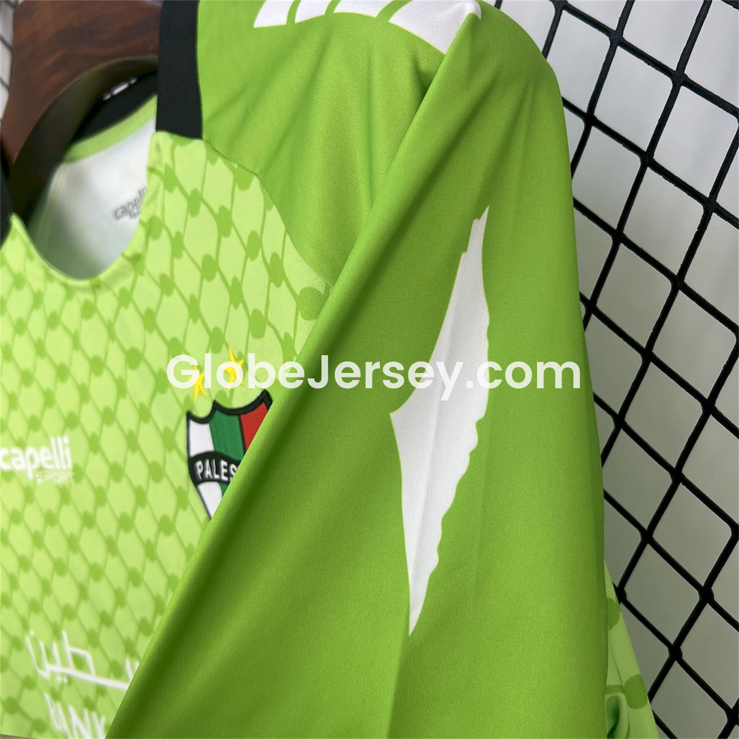 GlobeJersey-Club Deportivo Palestino 25-26 Green Goalkeeper Jersey - Fans Version