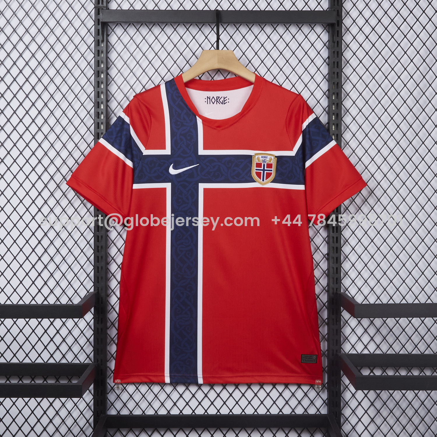 GlobeJersey-Norway 2026 Home Jersey - Fans Version