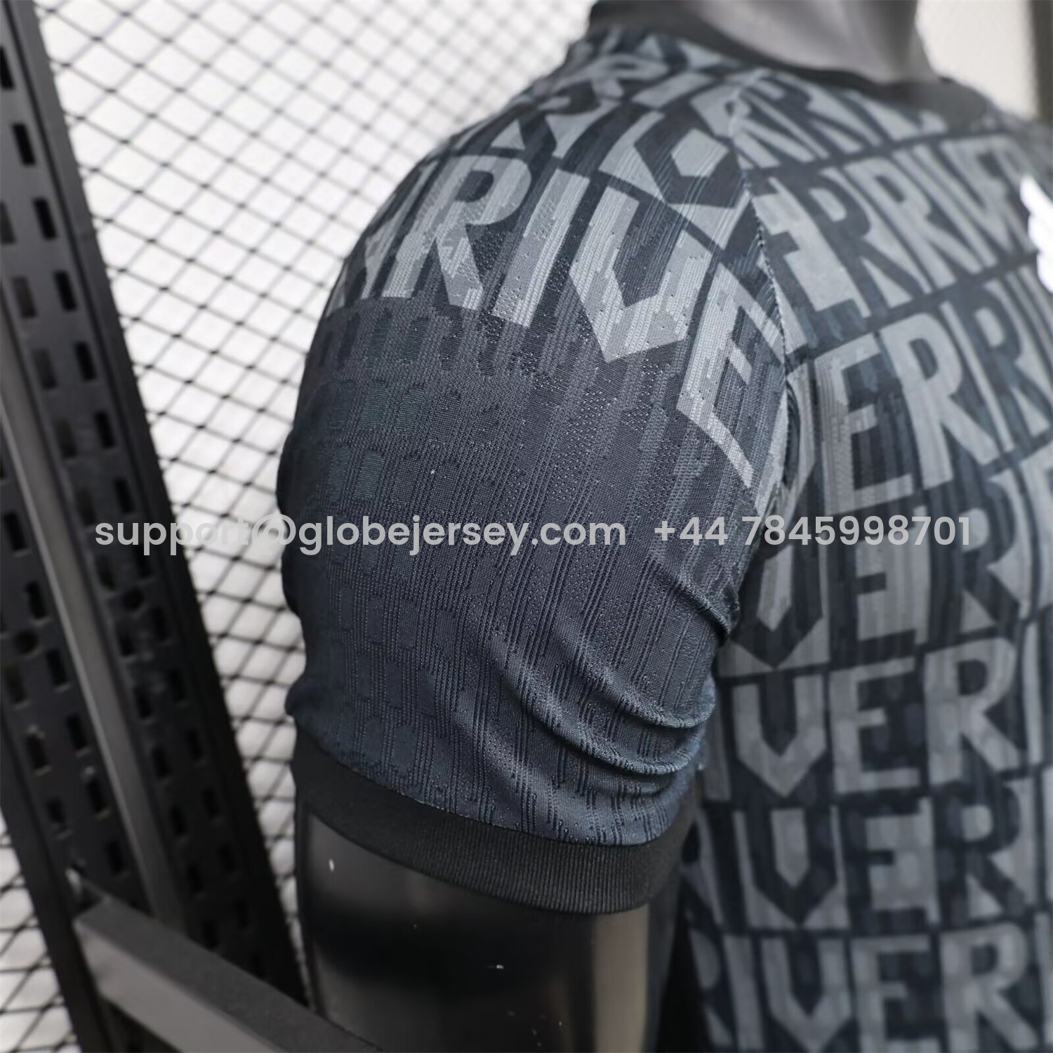 GlobeJersey-River Plate 25-26 Black Special Jersey - Player Version