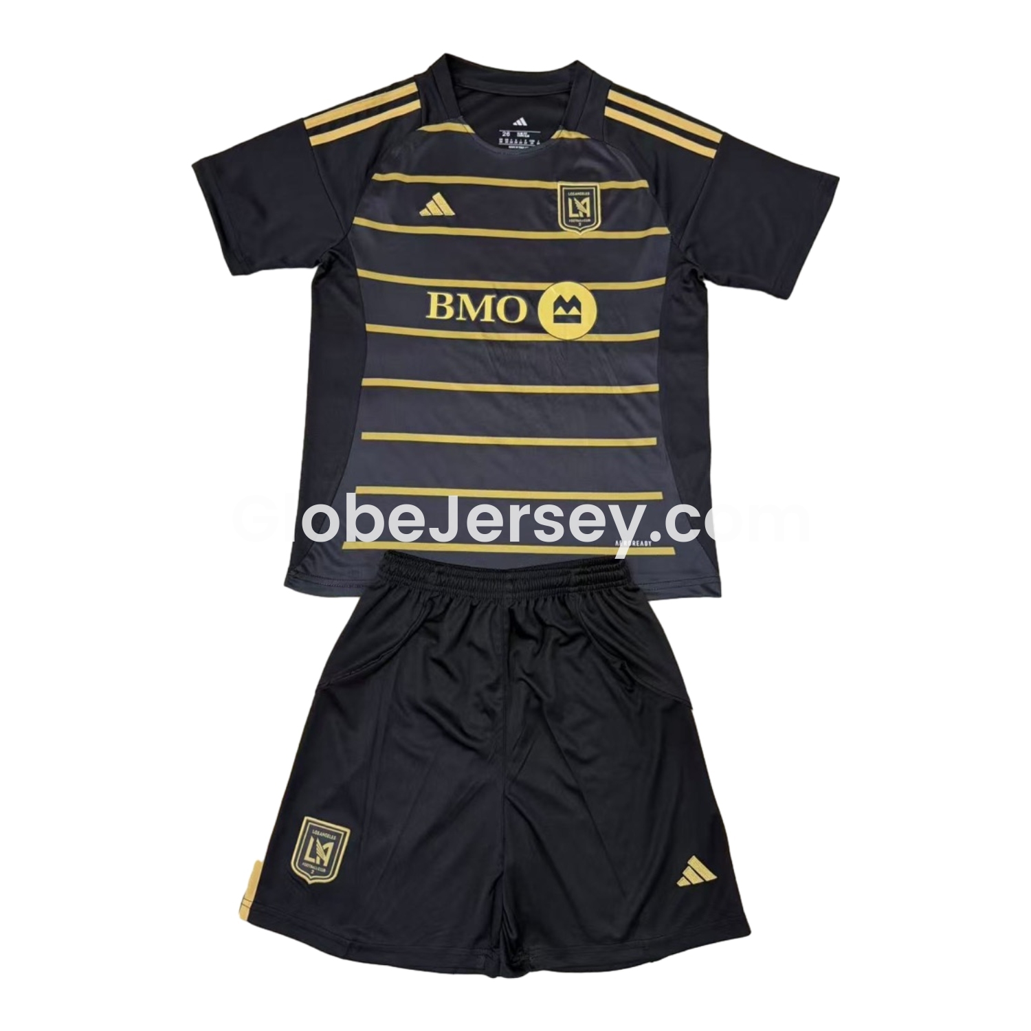 GlobeJersey-Los Angeles FC 25-26 Home V2 Men's Adult Jersey Set - Fans Version
