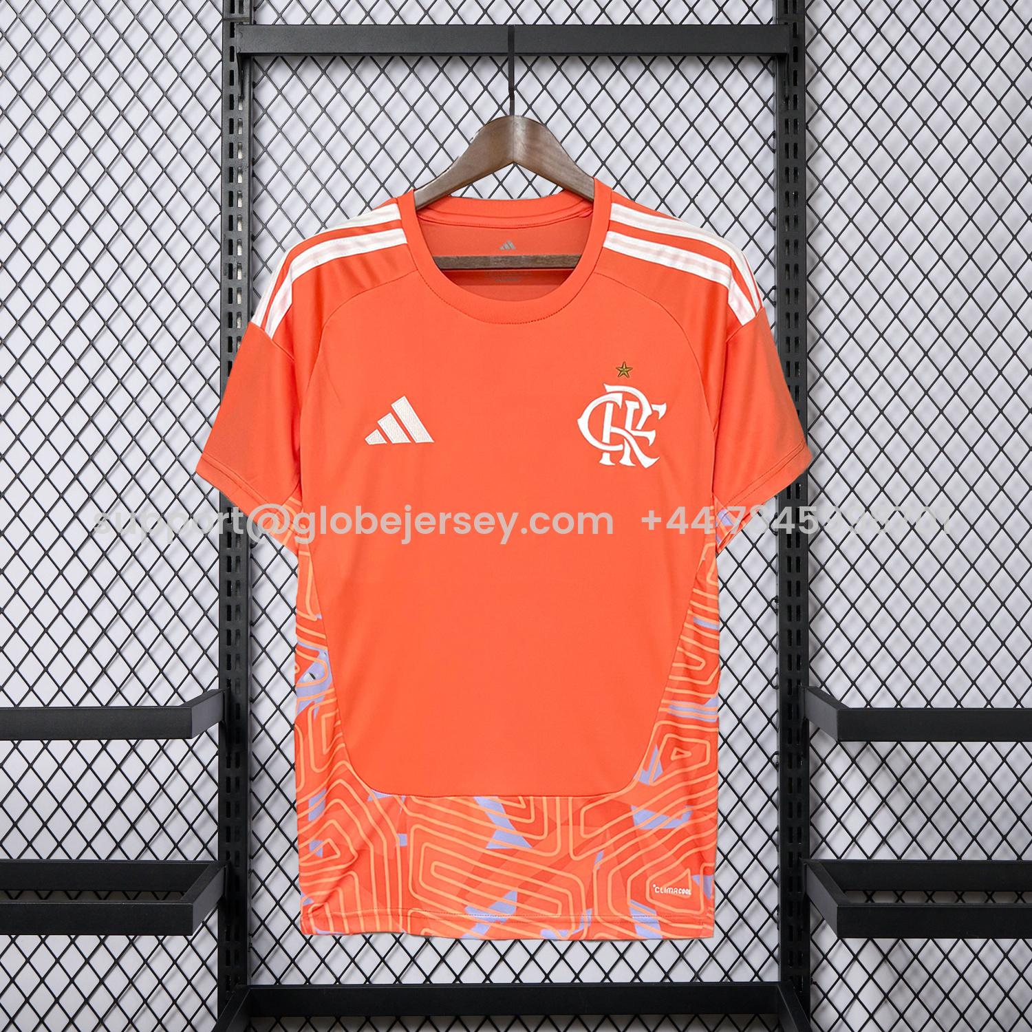 GlobeJersey-Flamengo 26-27 Red Goalkeeper Jersey - Fans Version
