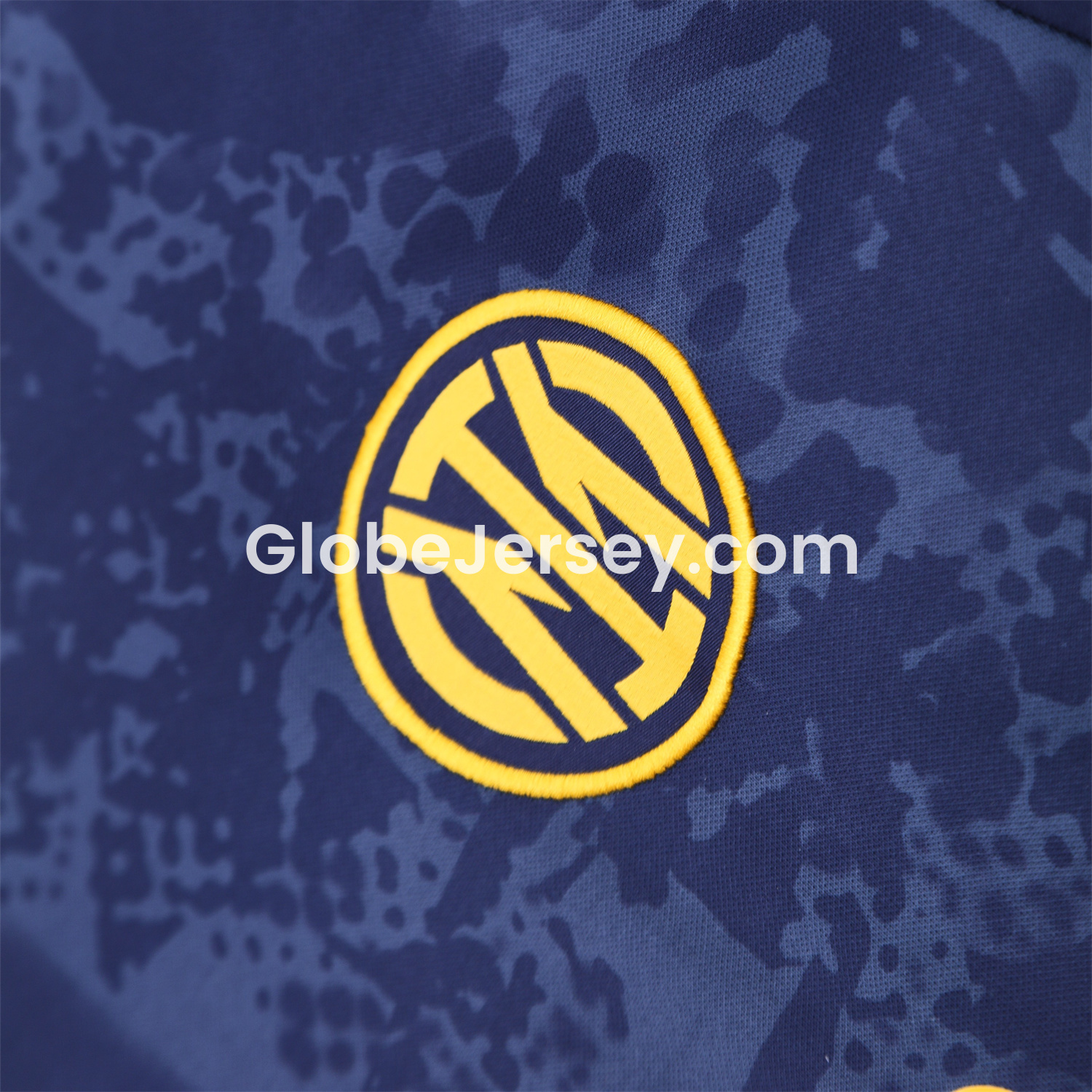 GlobeJersey-Inter Milan 25-26 Short-Sleeve Training Set - Deep Blue Camouflage
