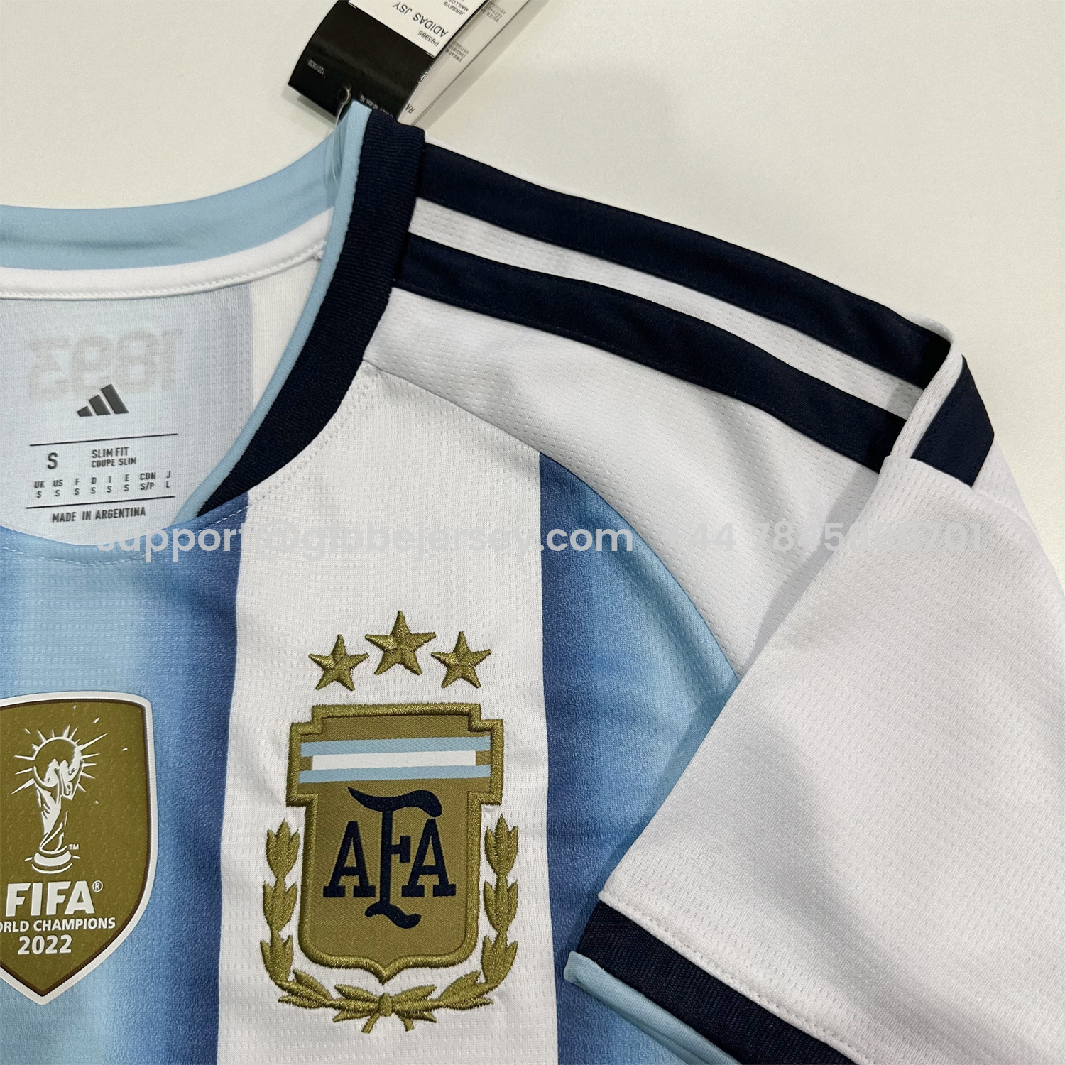 GlobeJersey-Argentina 2026 Home Jersey - Fans Version