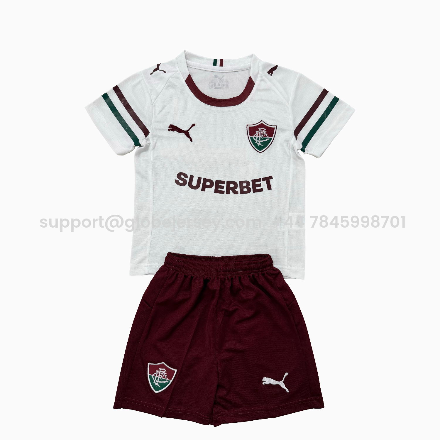 GlobeJersey-Fluminense 26-27 Away Men's Adult Jersey Set - Fans Version