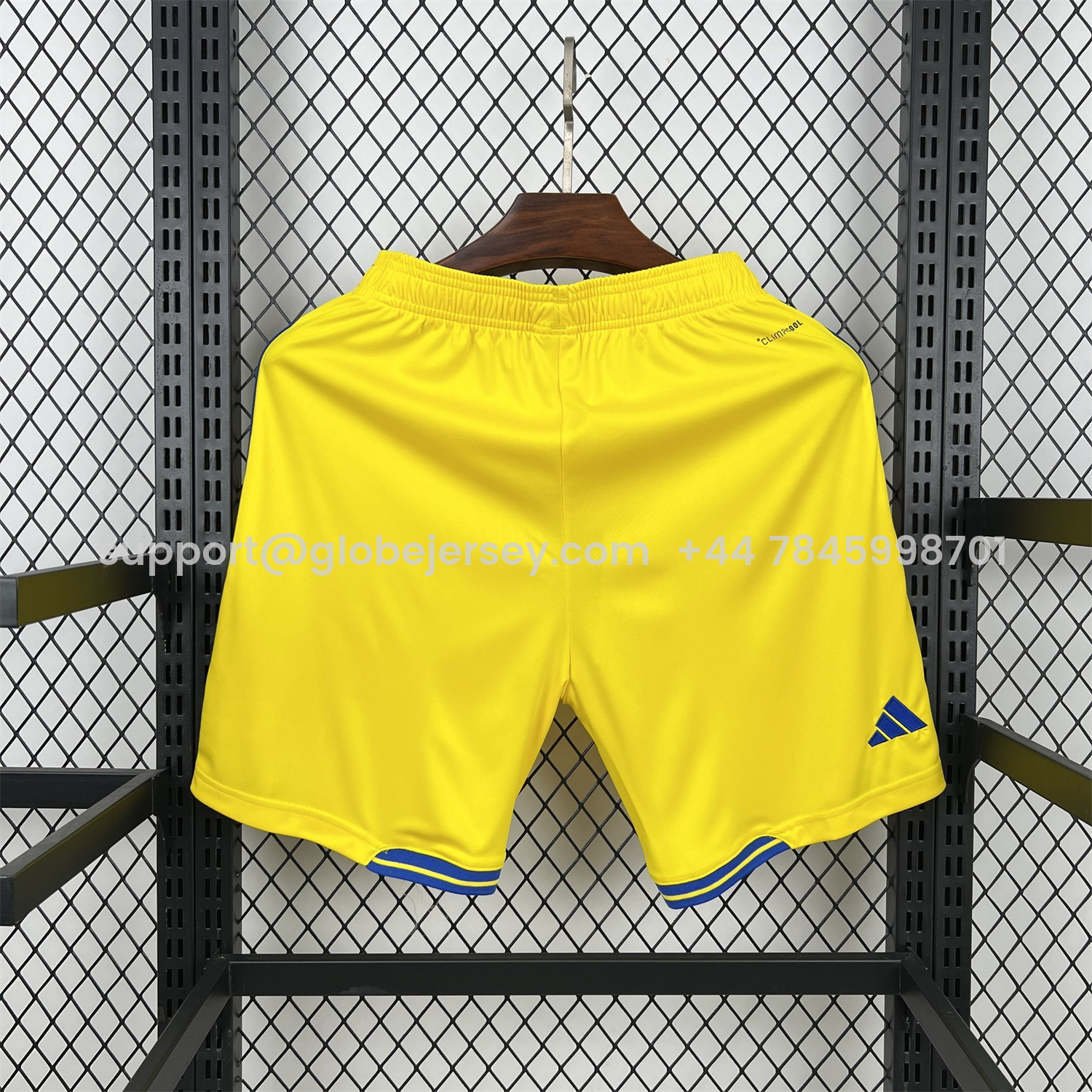 GlobeJersey-Sweden 2026 Yellow Shorts - Fans Version