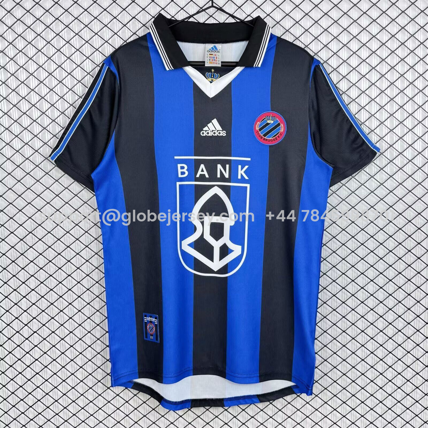 GlobeJersey-Retro Club Brugge 1998-99 Home Jersey