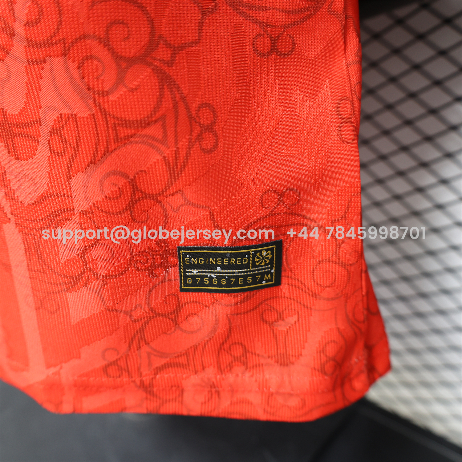 GlobeJersey-Portugal 2026 Cross Red Special Jersey - Player Version