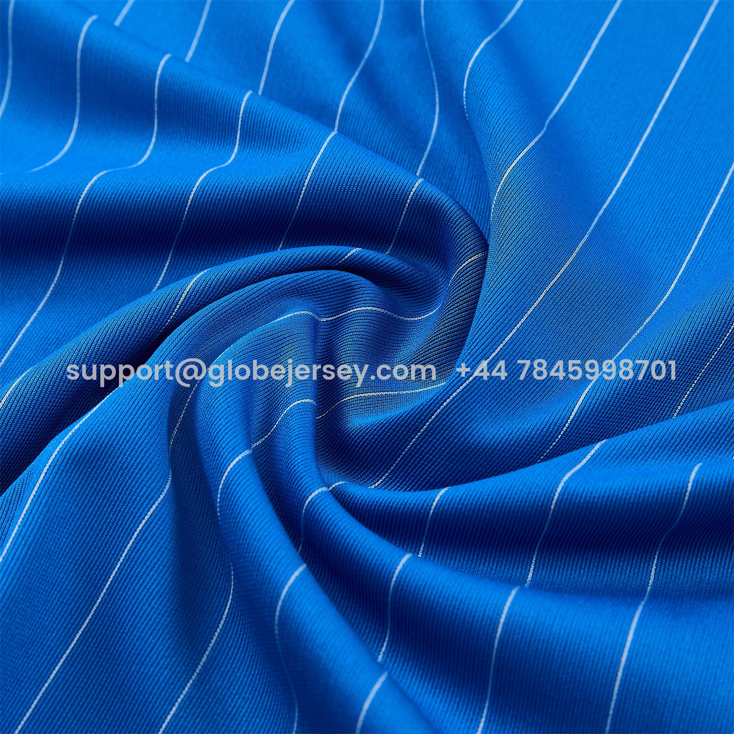 GlobeJersey-Real Madrid 25-26 Retro Style Vest Training Set - Blue With White Stripes Top & Pants