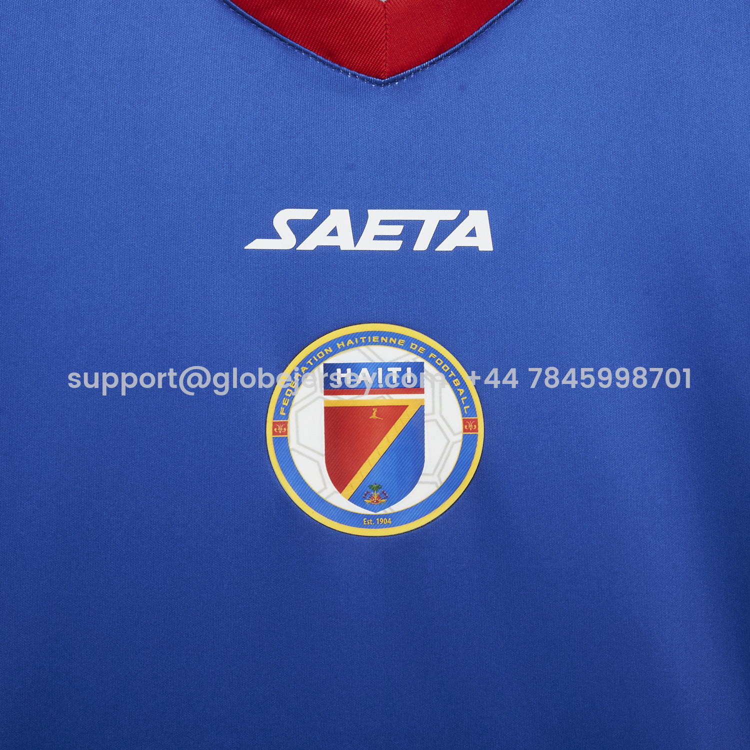 GlobeJersey-Haiti 26-27 Home Jersey - Fans Version