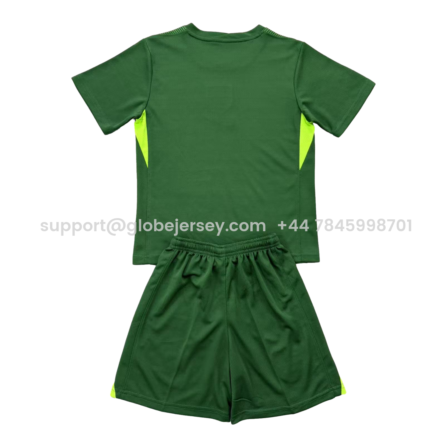 GlobeJersey-England 25-26 Green Goalkeeper Kids Kit