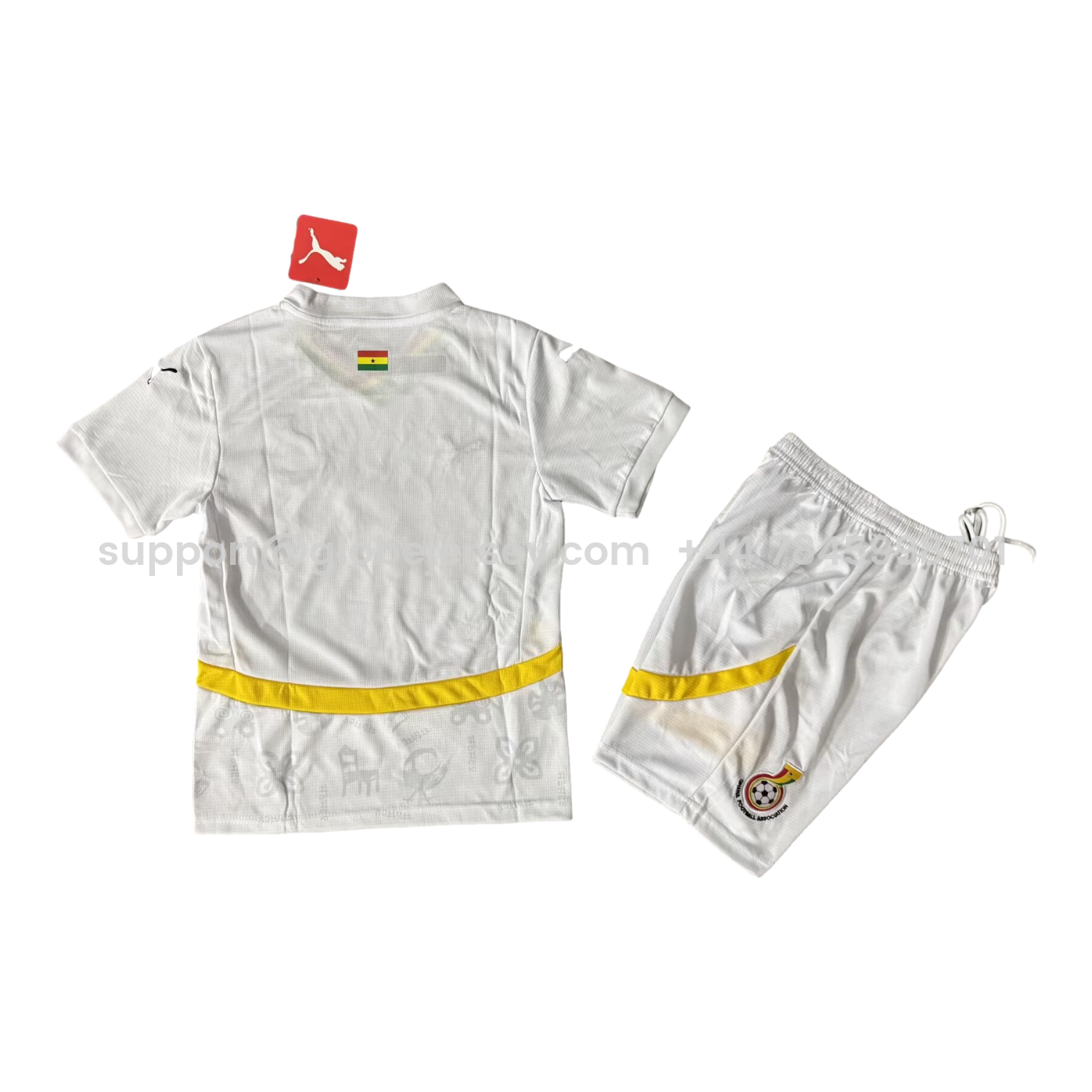 GlobeJersey-Ghana 2026 Home Kids Kit