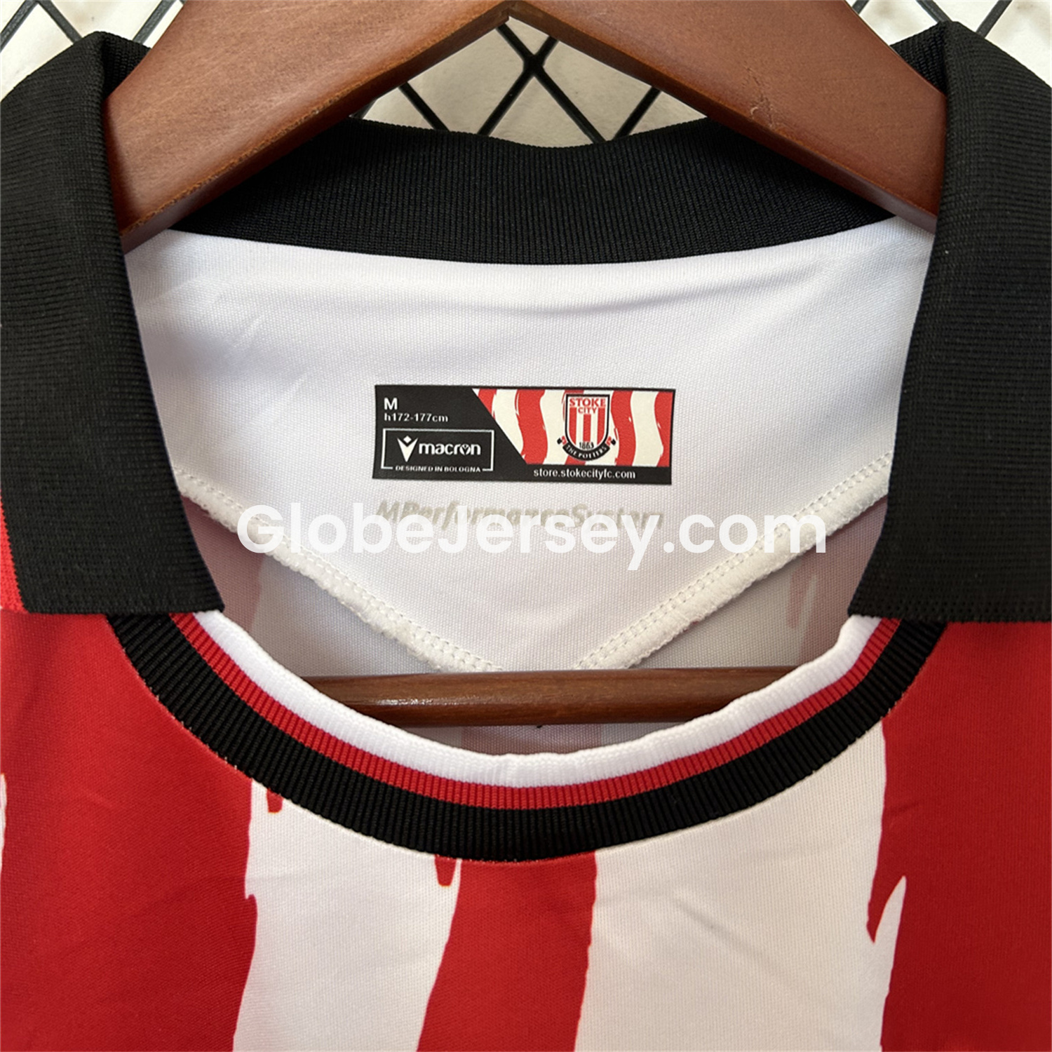 GlobeJersey-Stoke City 25-26 Home Jersey - Fans Version