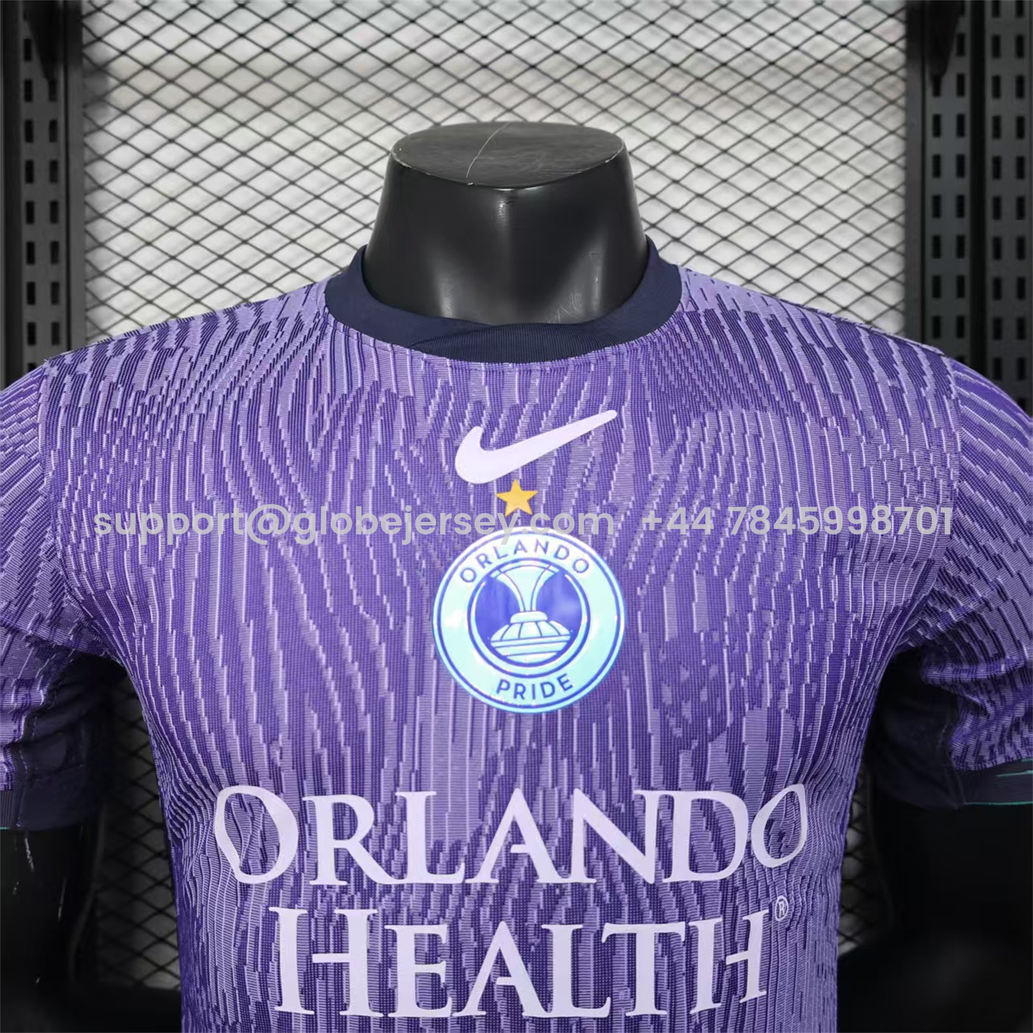 GlobeJersey-Orlando Pride 25-26 Home Jersey - Player Version
