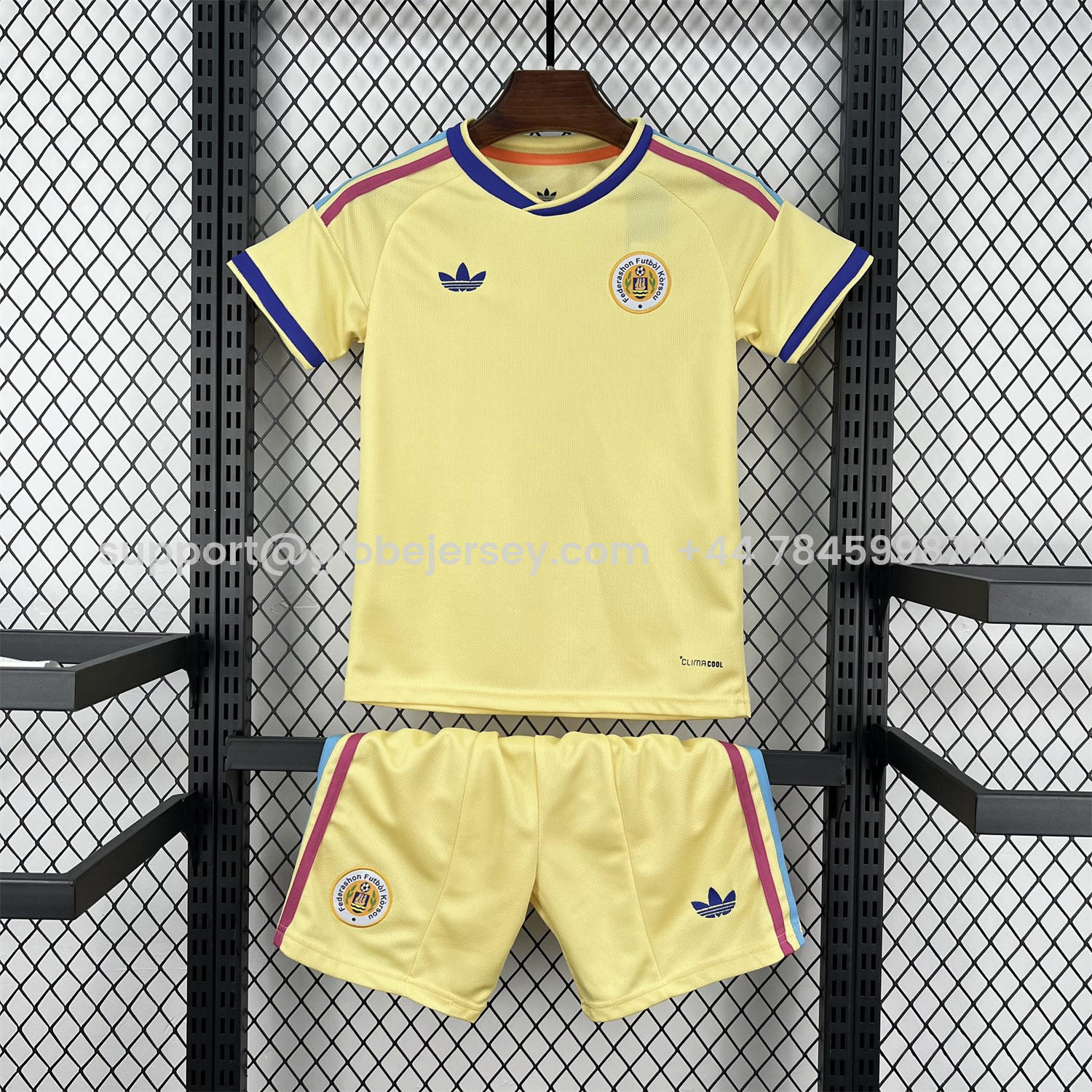 GlobeJersey-Curaçao 2026 Away Kids Kit
