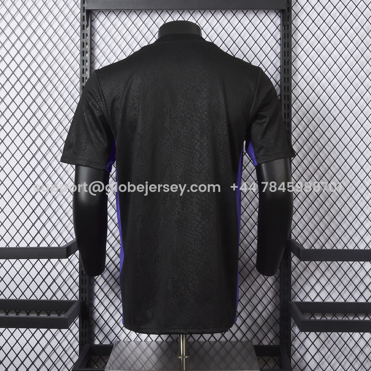 GlobeJersey-Barcelona X KB 25-26 Black And Purple Special Jersey - Player Version