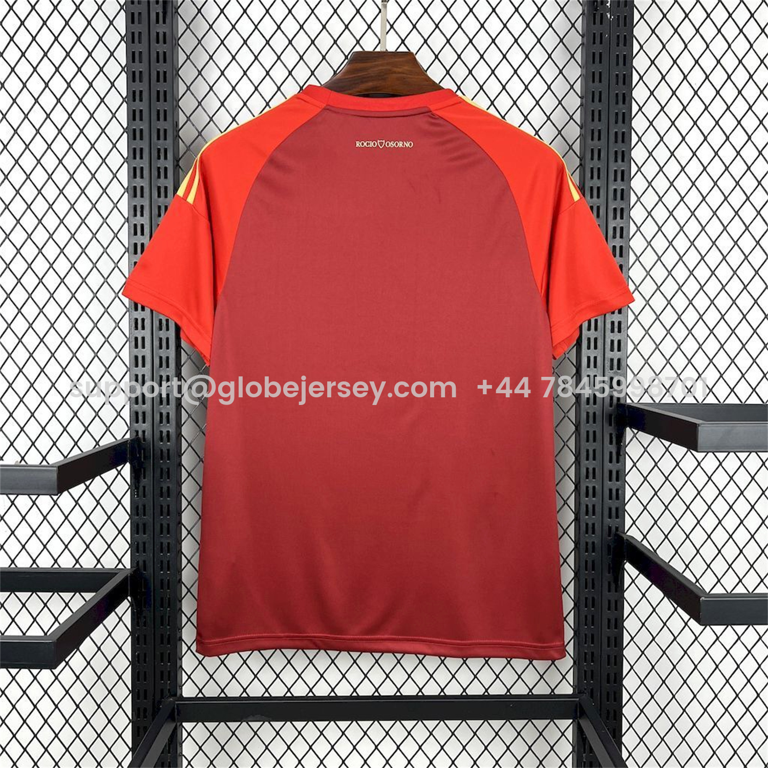 GlobeJersey-Sevilla 25-26 Red Rose Special Jersey - Fans Version