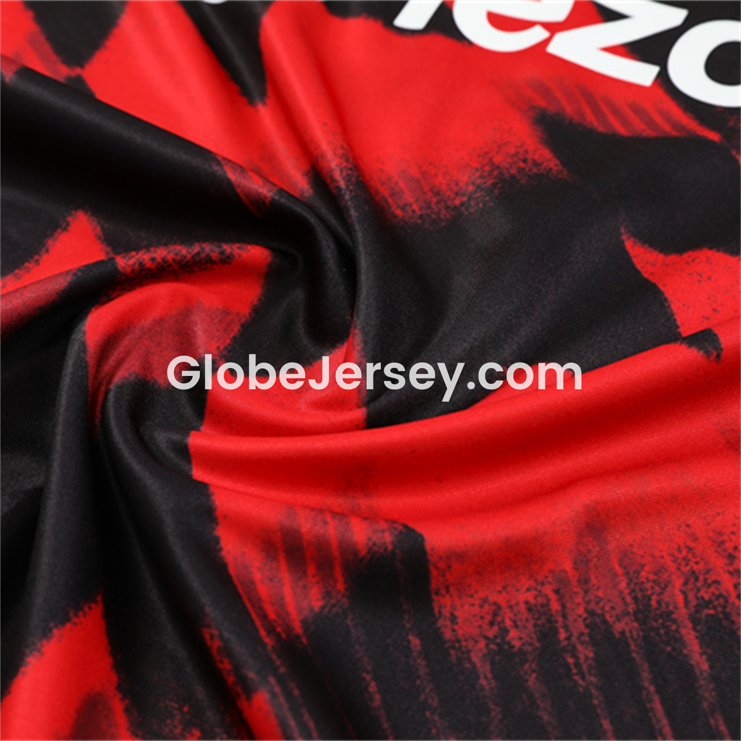 GlobeJersey-Manchester United 25-26 Long Sleeves Training Set - Red-Black Top & Black Pants