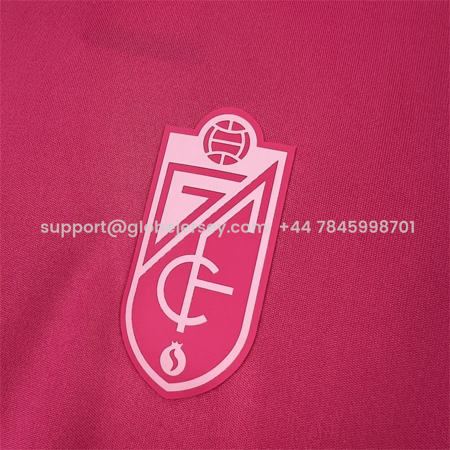 GlobeJersey-Granada CF 25-26 Fourth Pink Jersey - Fans Version