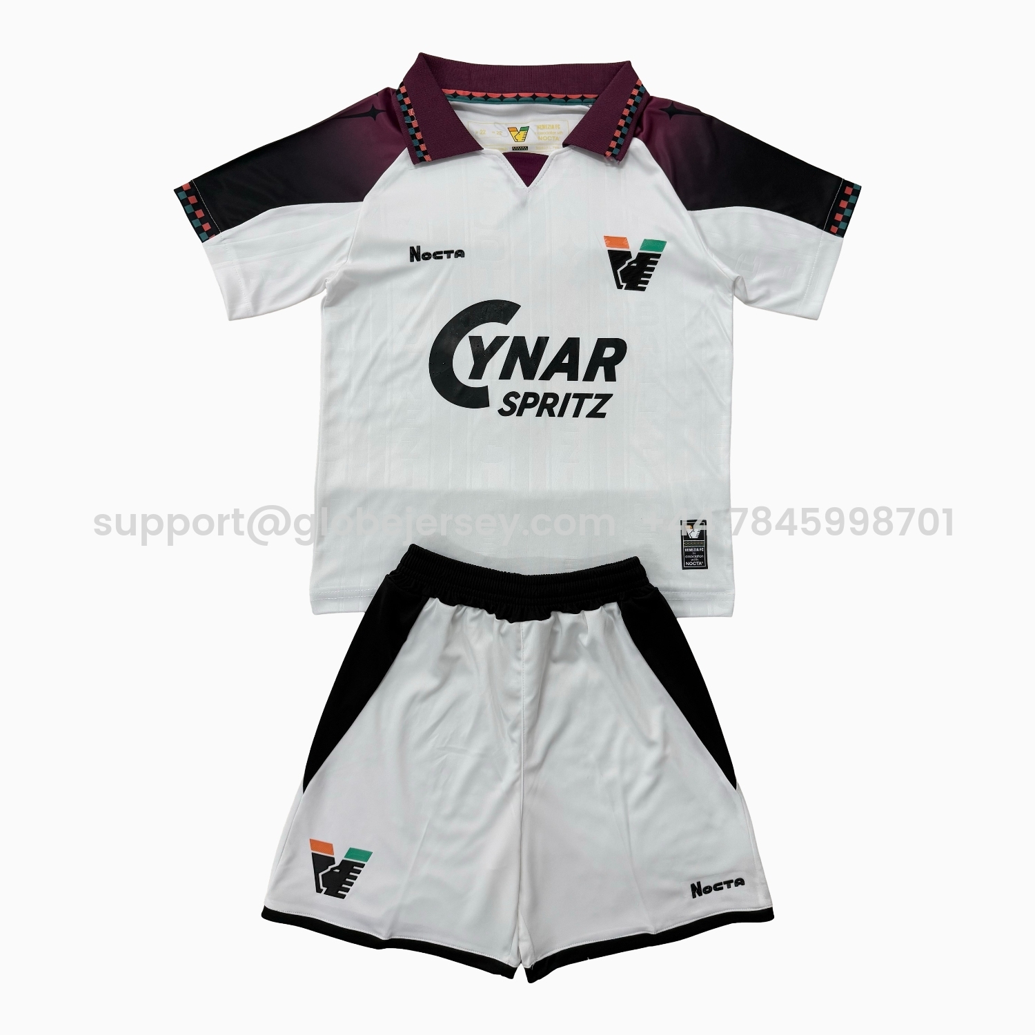 GlobeJersey-Venezia FC 25-26 Away Men's Adult Jersey Set - Fans Version