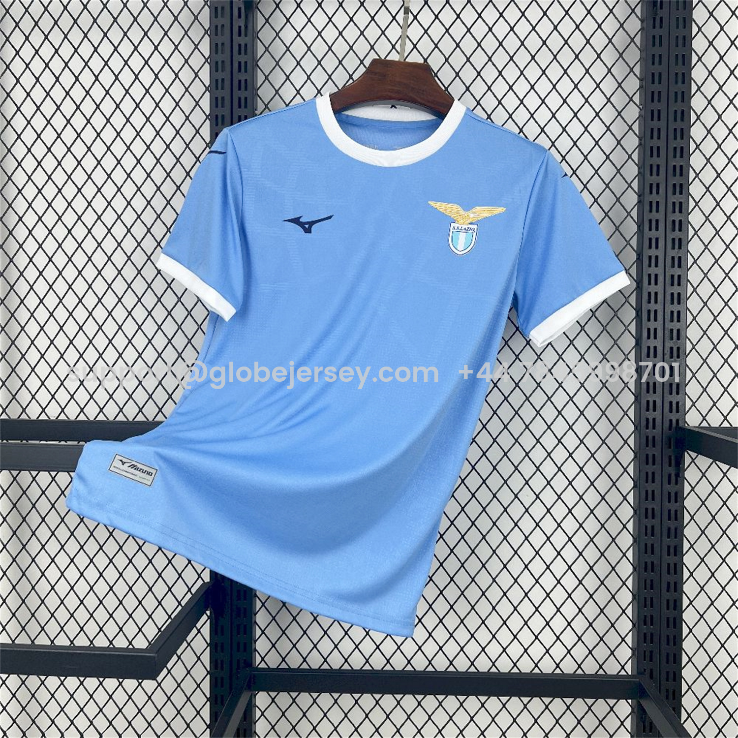 GlobeJersey-Lazio 25-26 Home Jersey - Fans Version