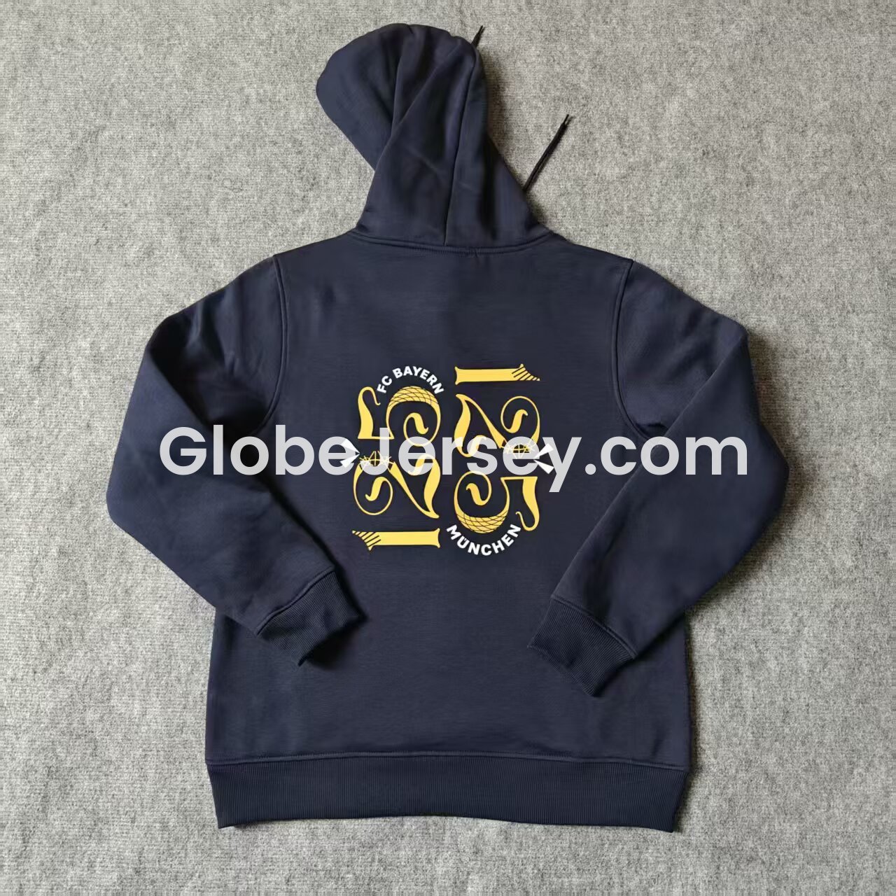 GlobeJersey-Bayern Munich 2025 125th Anniversary Unisex Pullover Hoodie