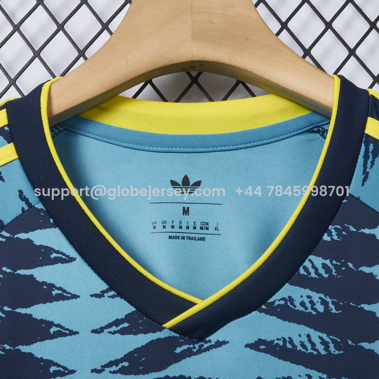 GlobeJersey-Colombia 2026 Away Blue Jersey - Fans Version