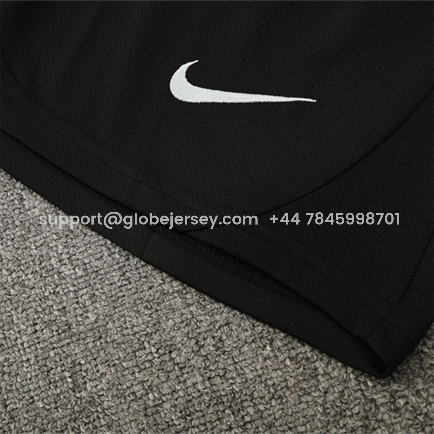 GlobeJersey-C.H.E.L.S.E.A 25-26 Short-Sleeve Training Set - Blue Top & Black Shorts