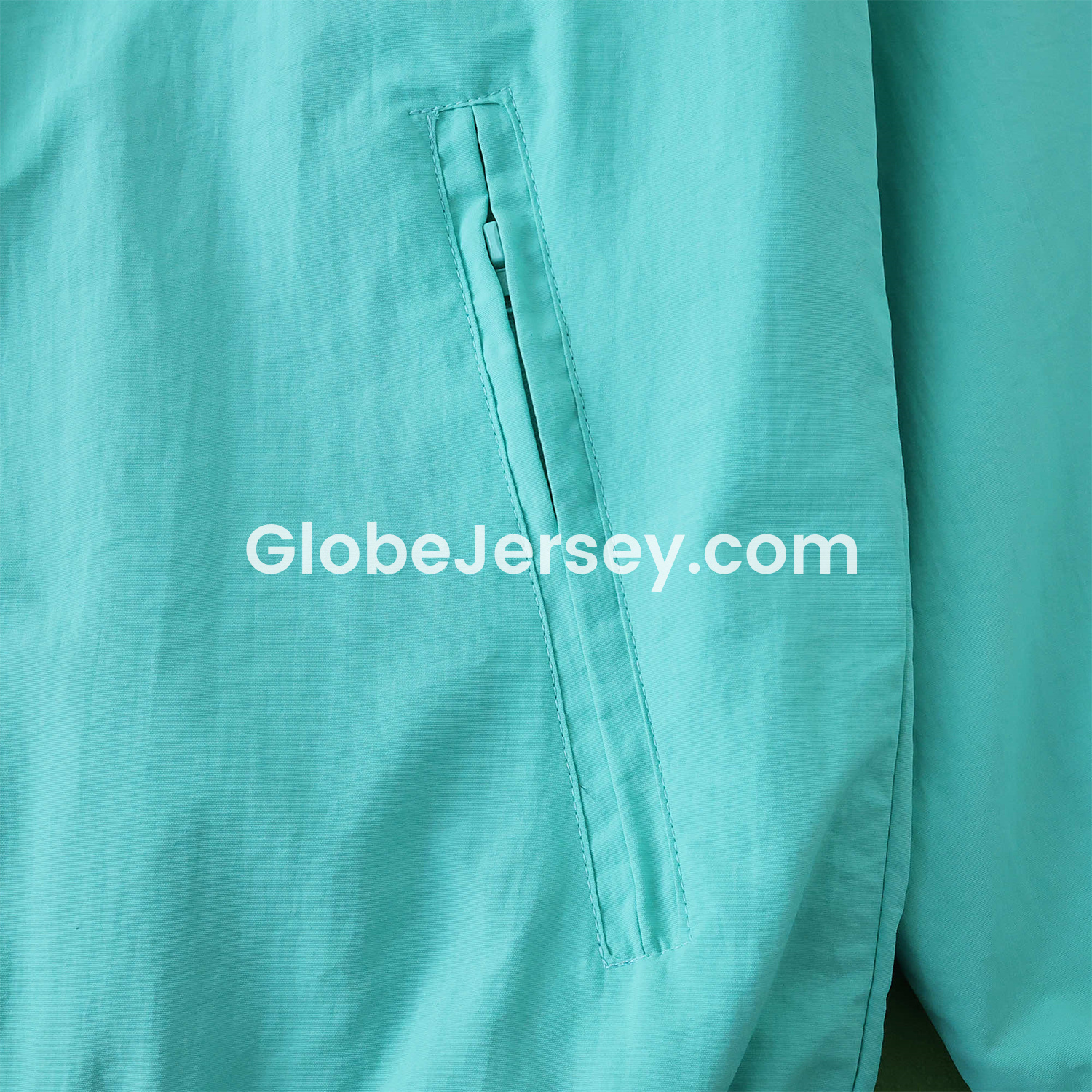 GlobeJersey-Retro Mexico 1995 Retro Style Double Sided Reversible Windbreaker - Green & Blue