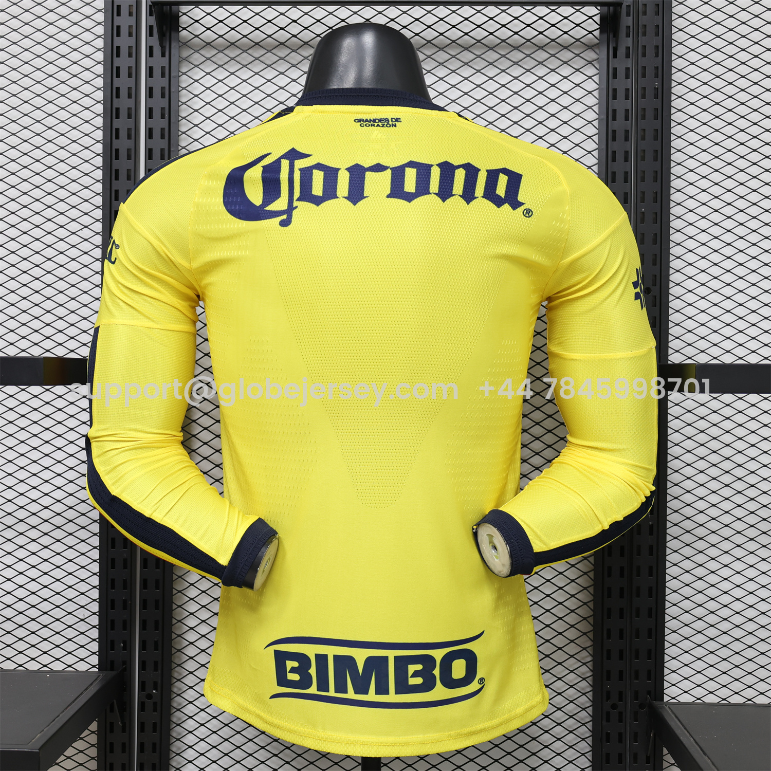 GlobeJersey-Club América 26-27 Home Long Sleeves Jersey - Player Version