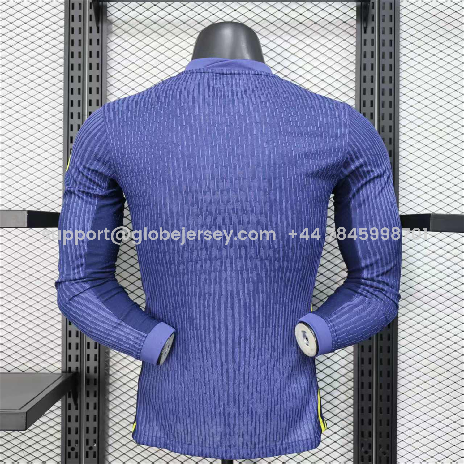 GlobeJersey-Atletico Madrid 25-26 Away Long Sleeves Jersey - Player Version