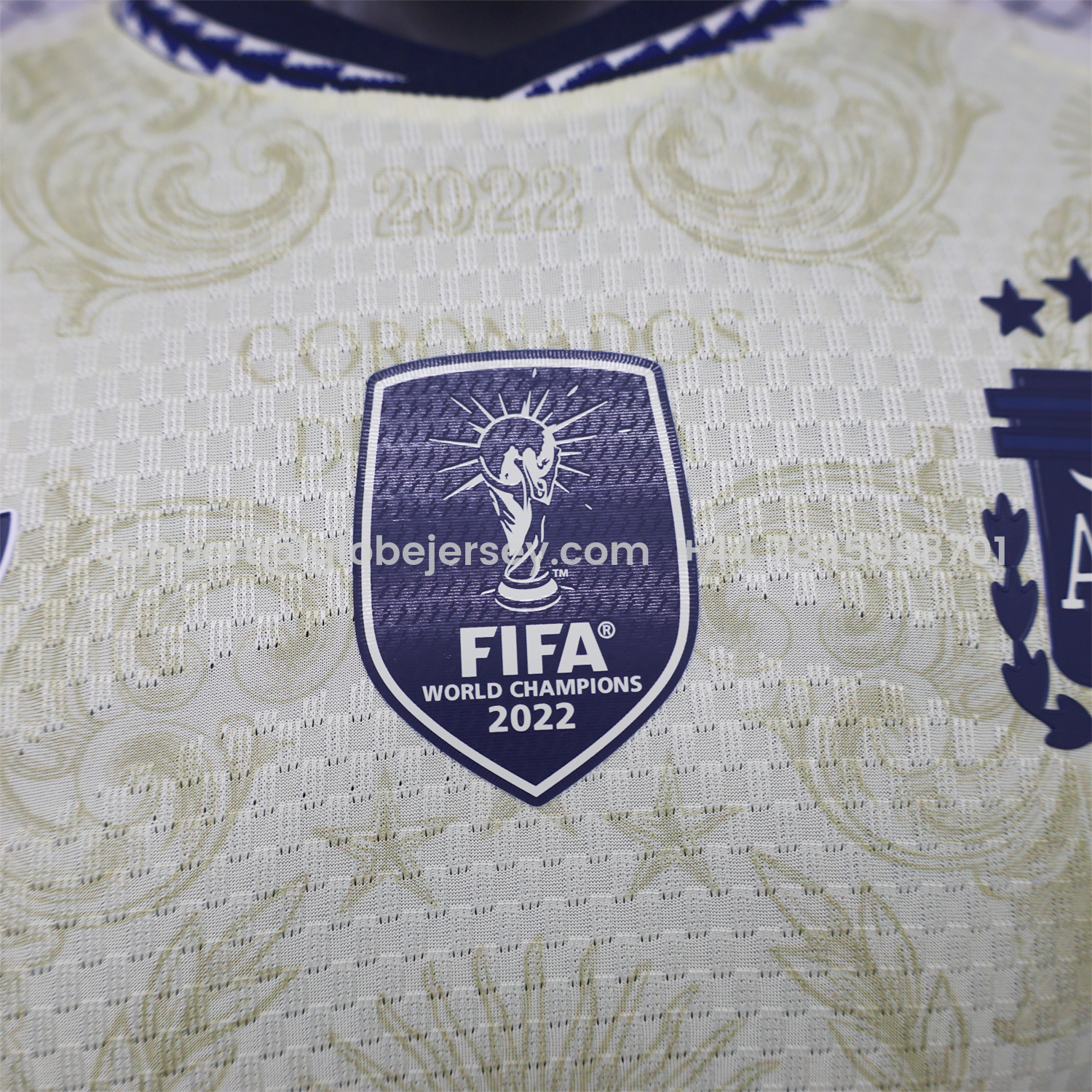 GlobeJersey-Argentina 2026 Sol de Mayo Yellow Special Jersey - Player Version