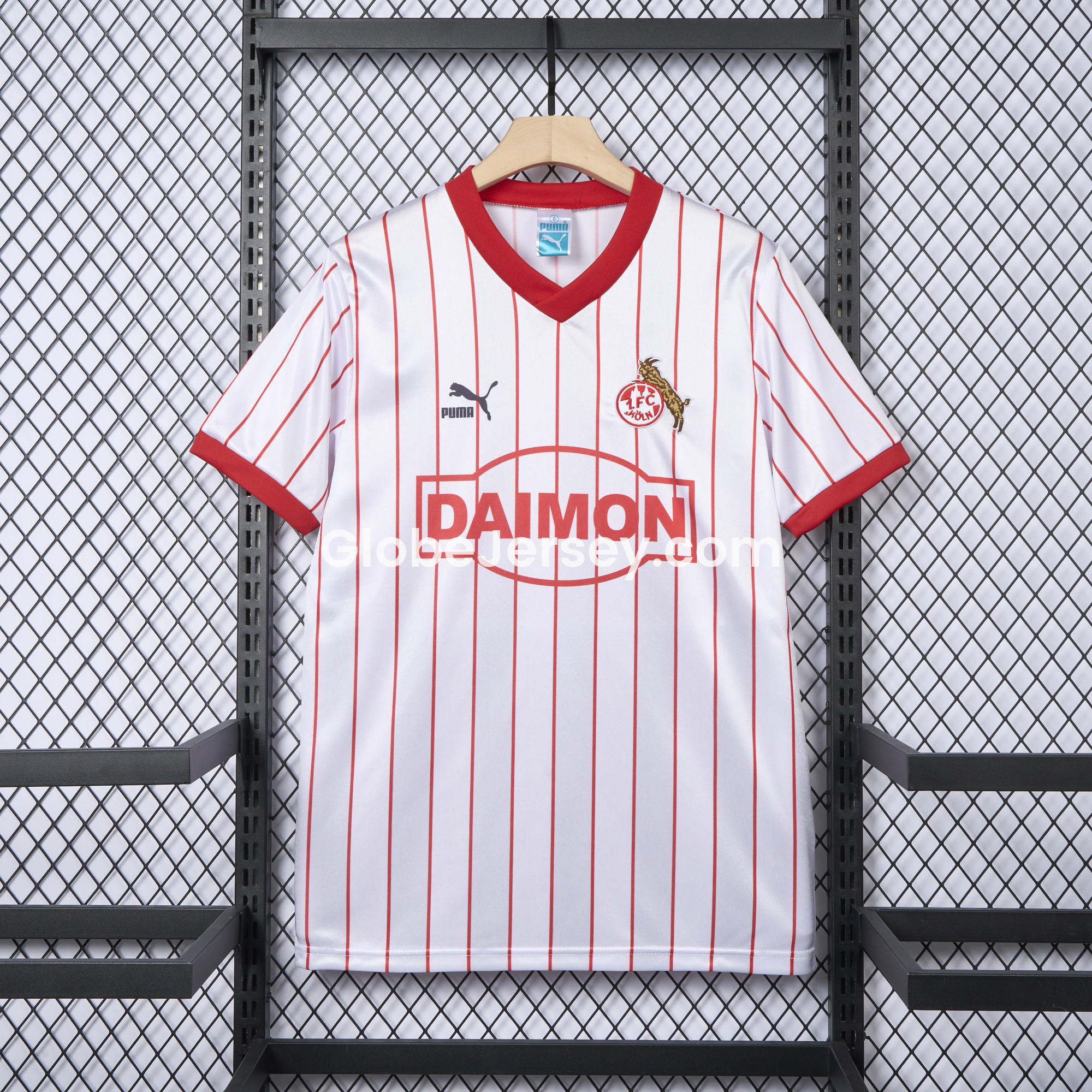 GlobeJersey-Retro 1. FC Köln 1985-86 Home Jersey